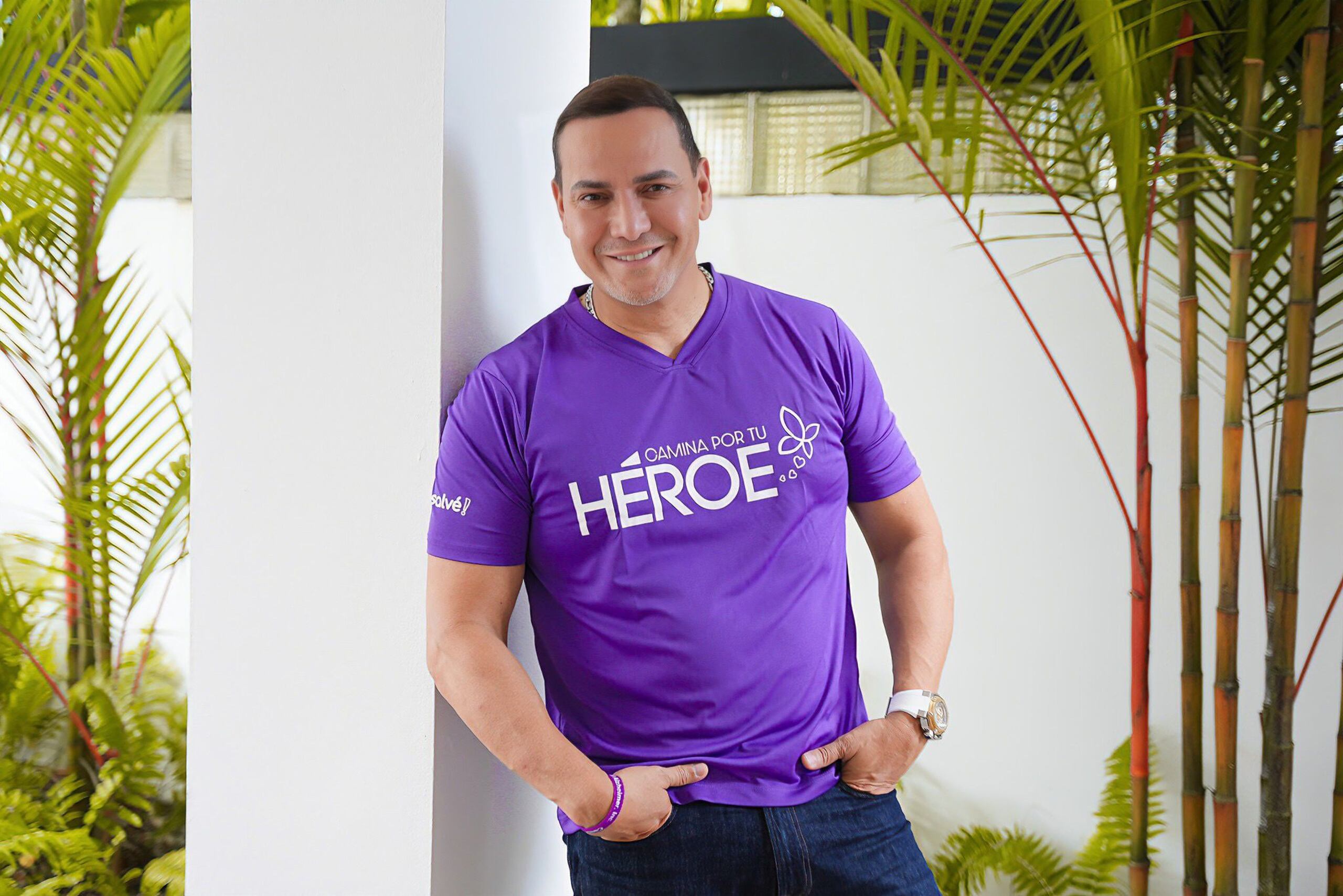 Es padrino de la fundación De Frente al Alzheimer.