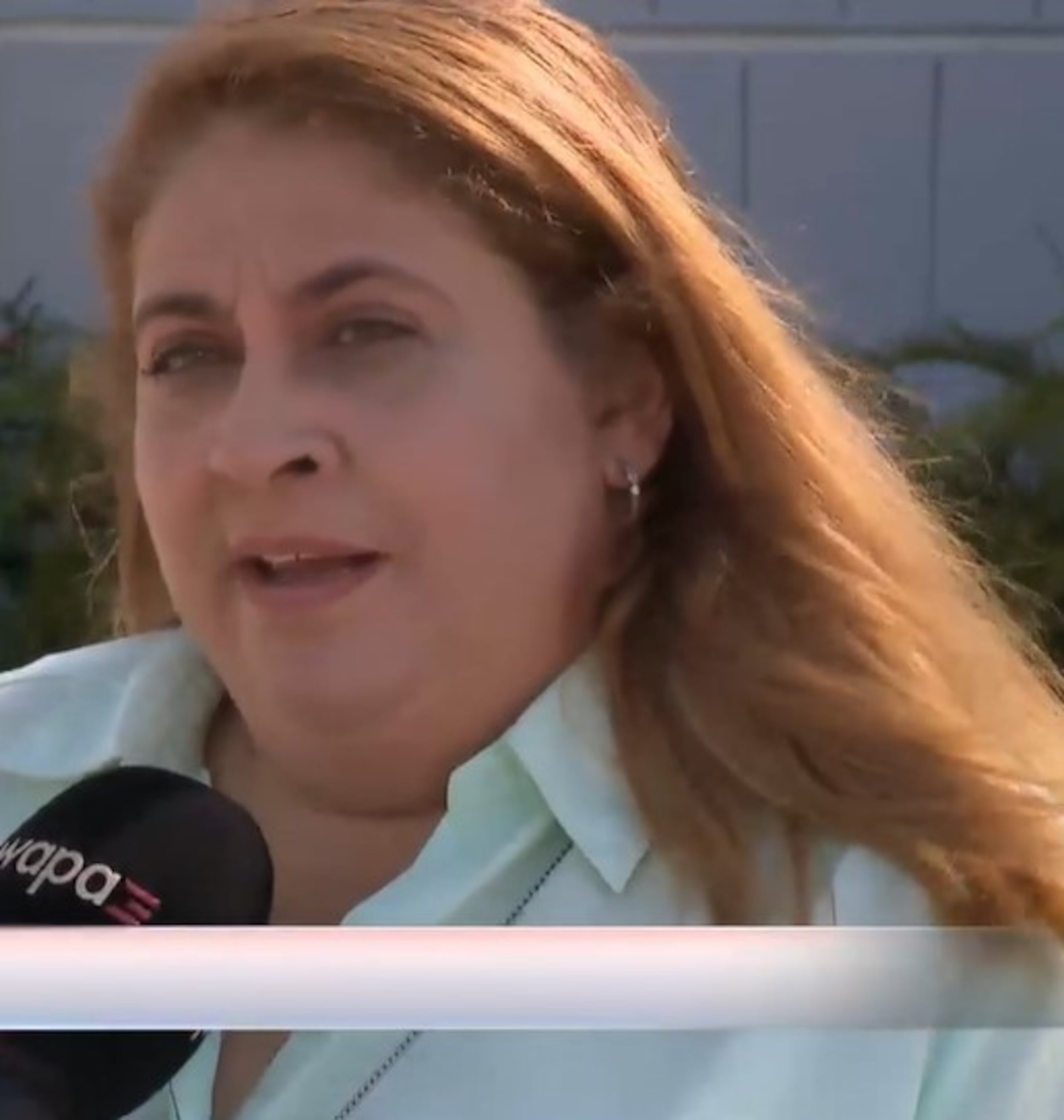 Iris Jusino, madre de Rolandito.