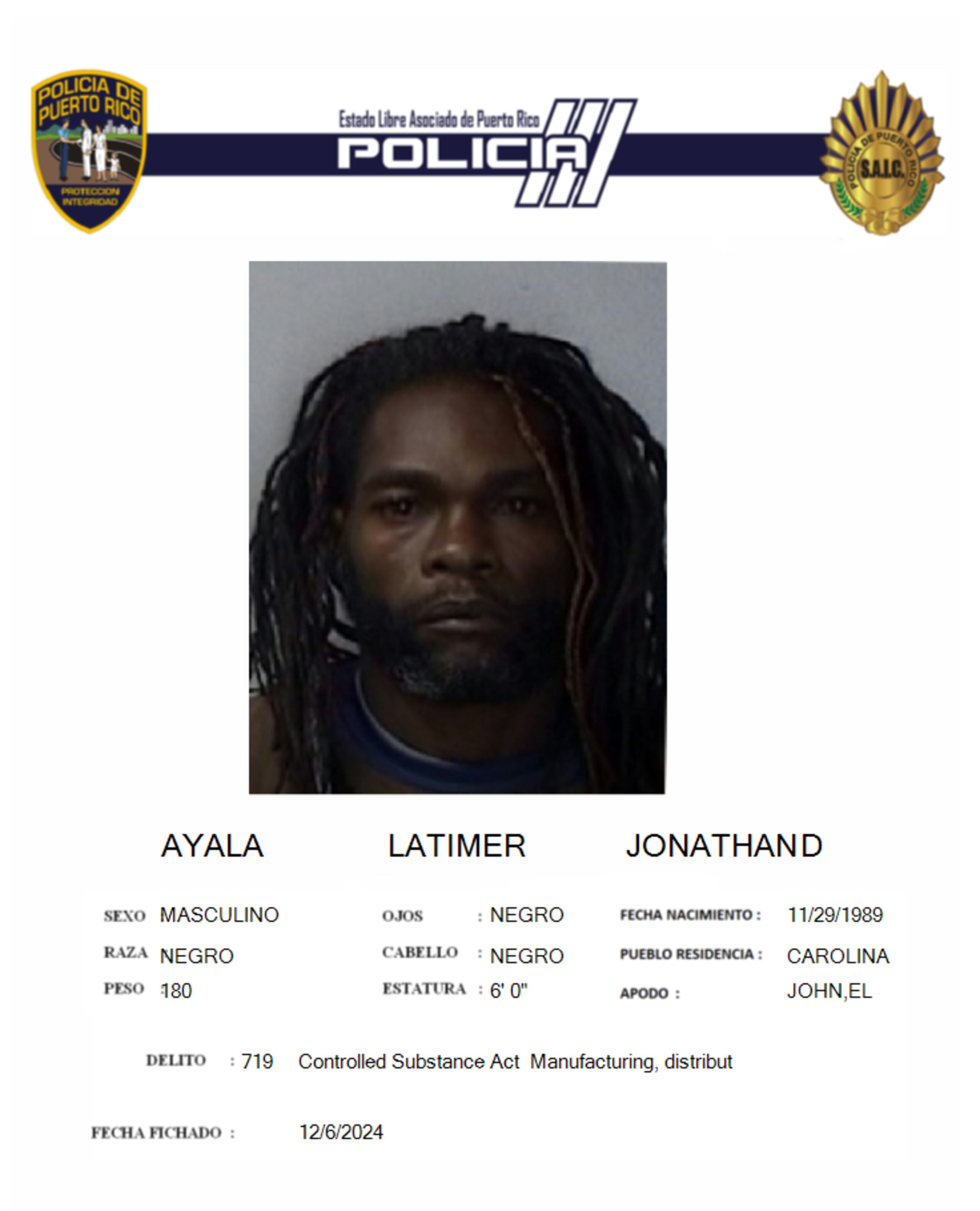 Jonathan David Ayala Latimer.