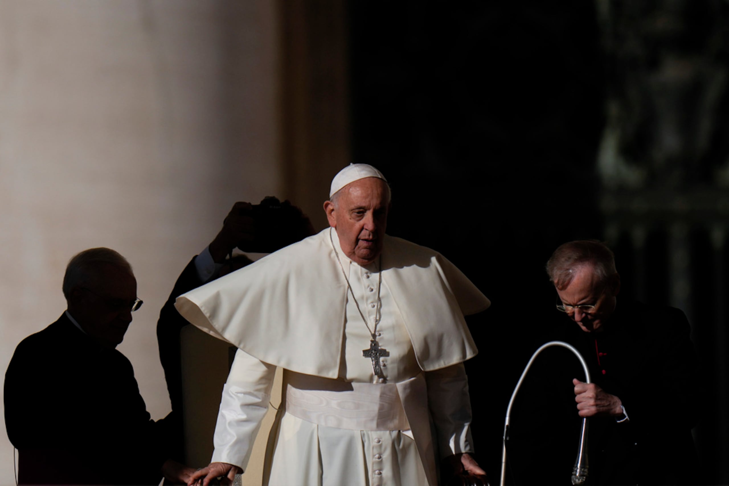 En su homilía el papa recurrió a “la parábola de los talentos” para explicar la importancia de que “cada uno de nosotros, según las propias capacidades y posibilidades”, ayude a los que menos tienen.