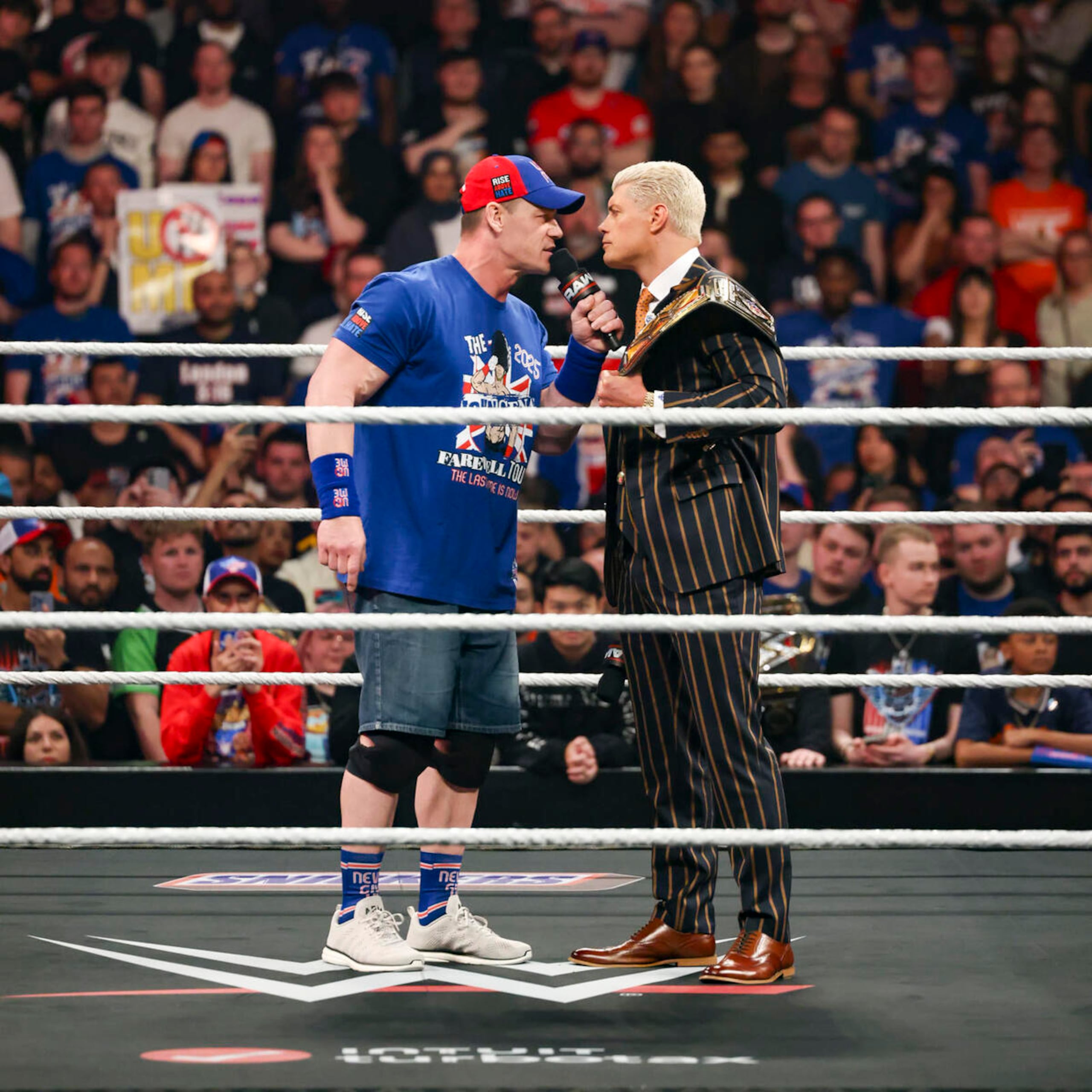 John Cena y Cody Rhodes encabezarán la segunda noche de Wrestlemania 41.