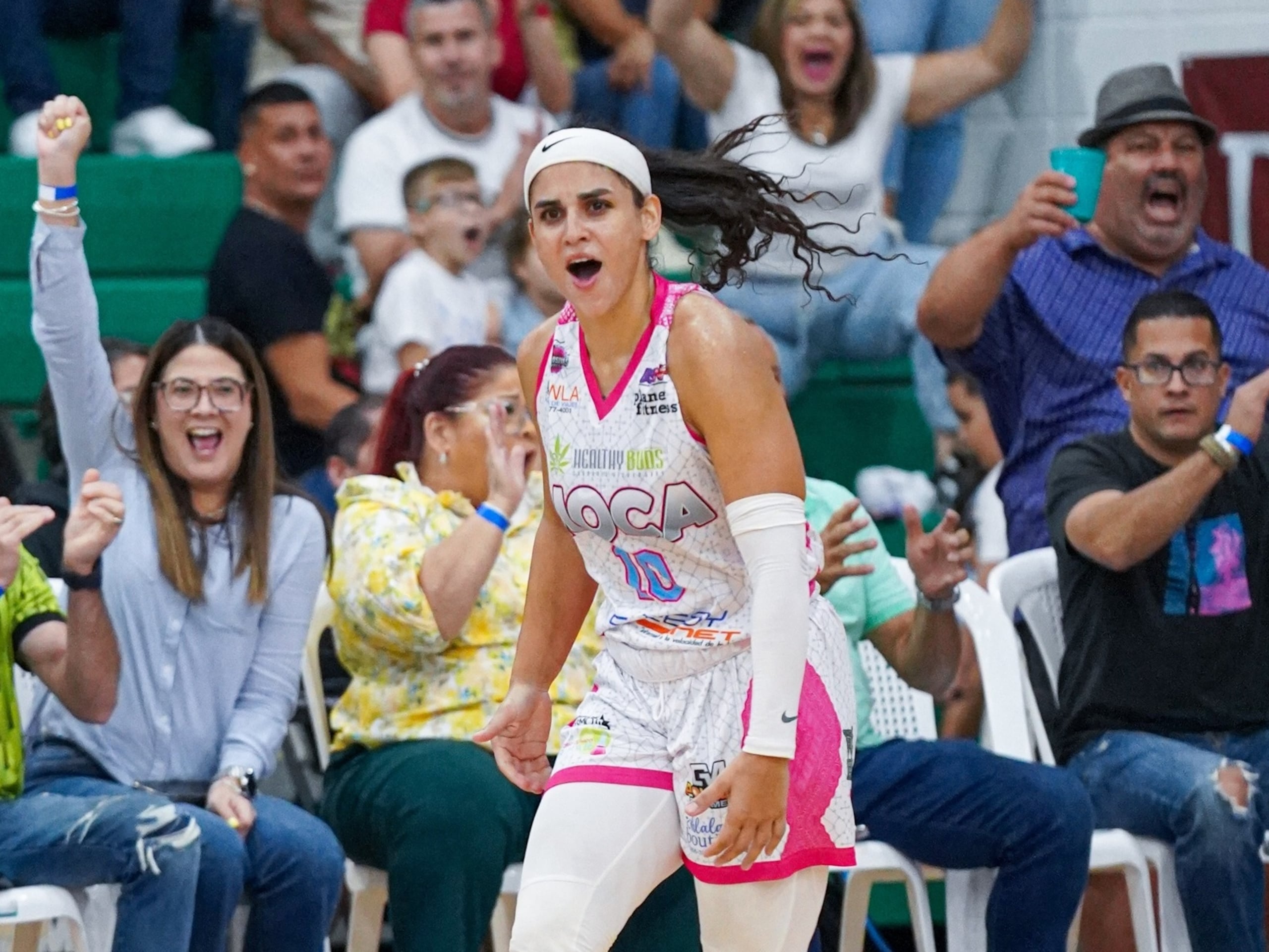 Ashley Torres, jugadora de las Explosivas de Moca.