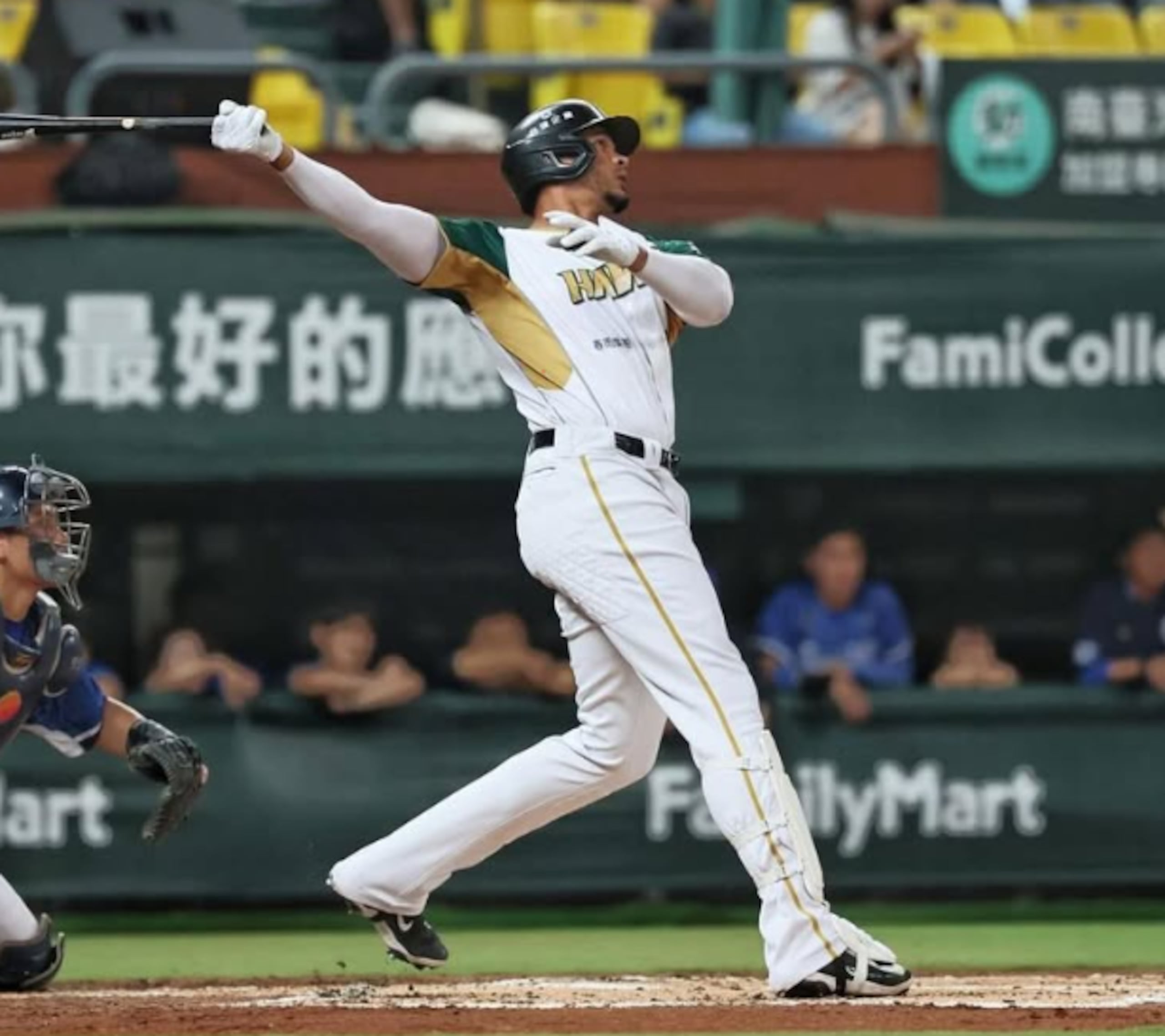 Steven Moya está activo en la liga de Taiwán.
