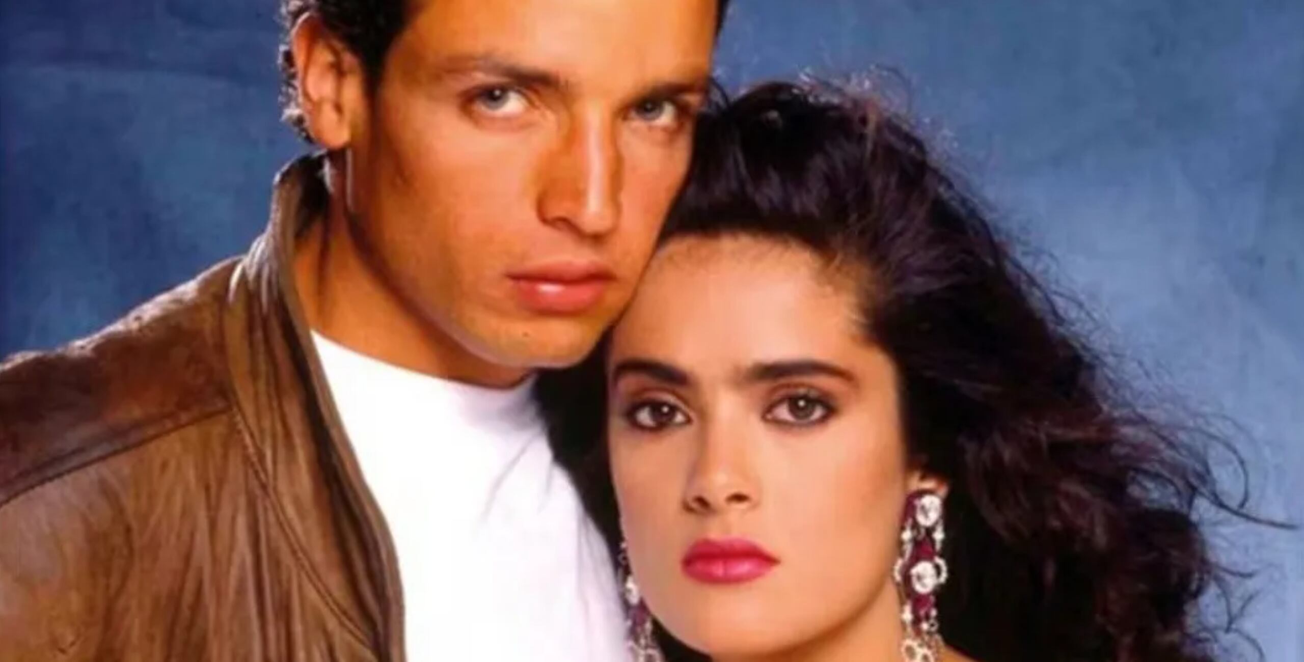 Rafael Rojas y Salma Hayek.