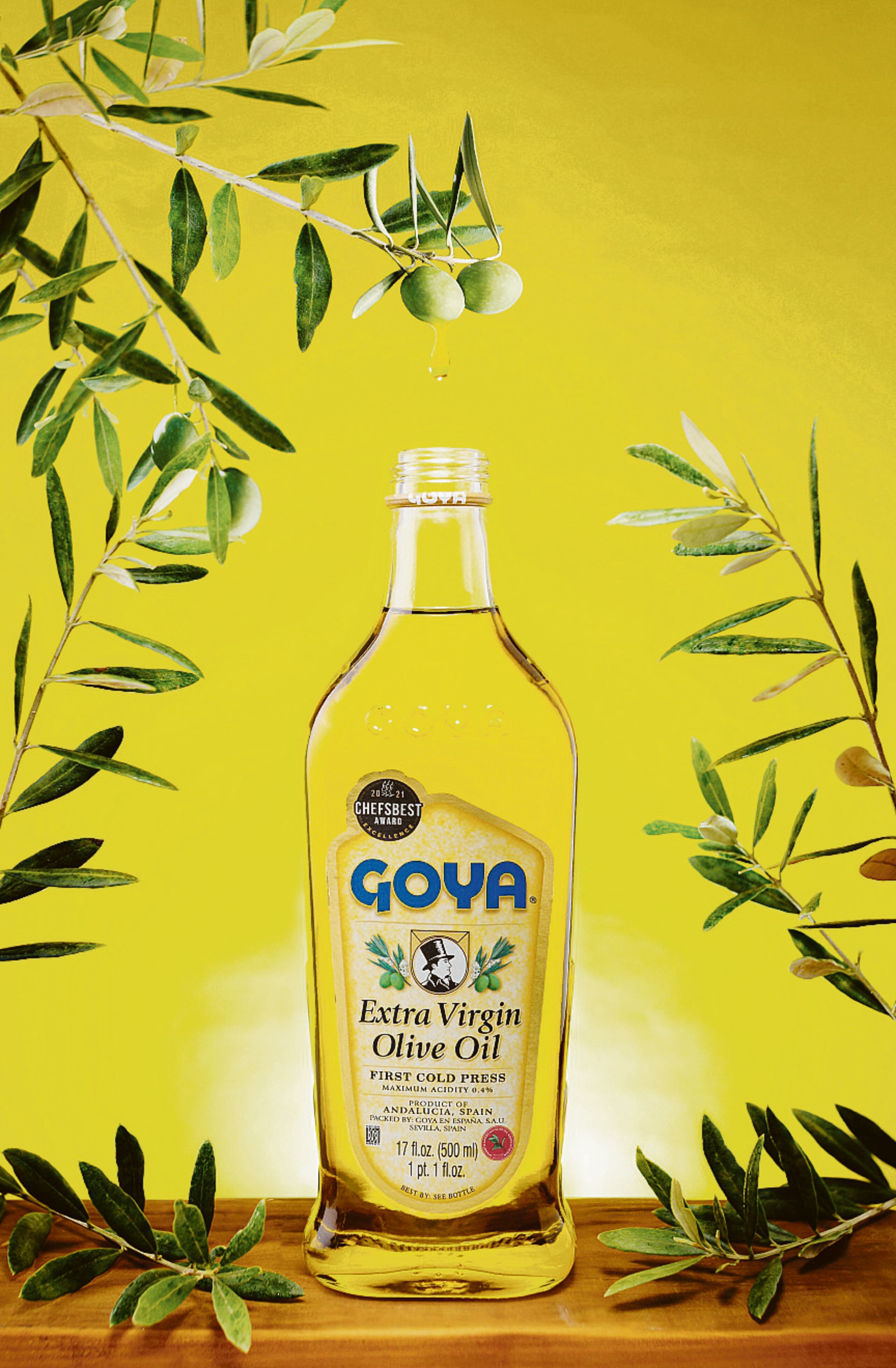 Los Aceites de Oliva GOYA son aclamados mundialmente por su sabor y calidad superior.