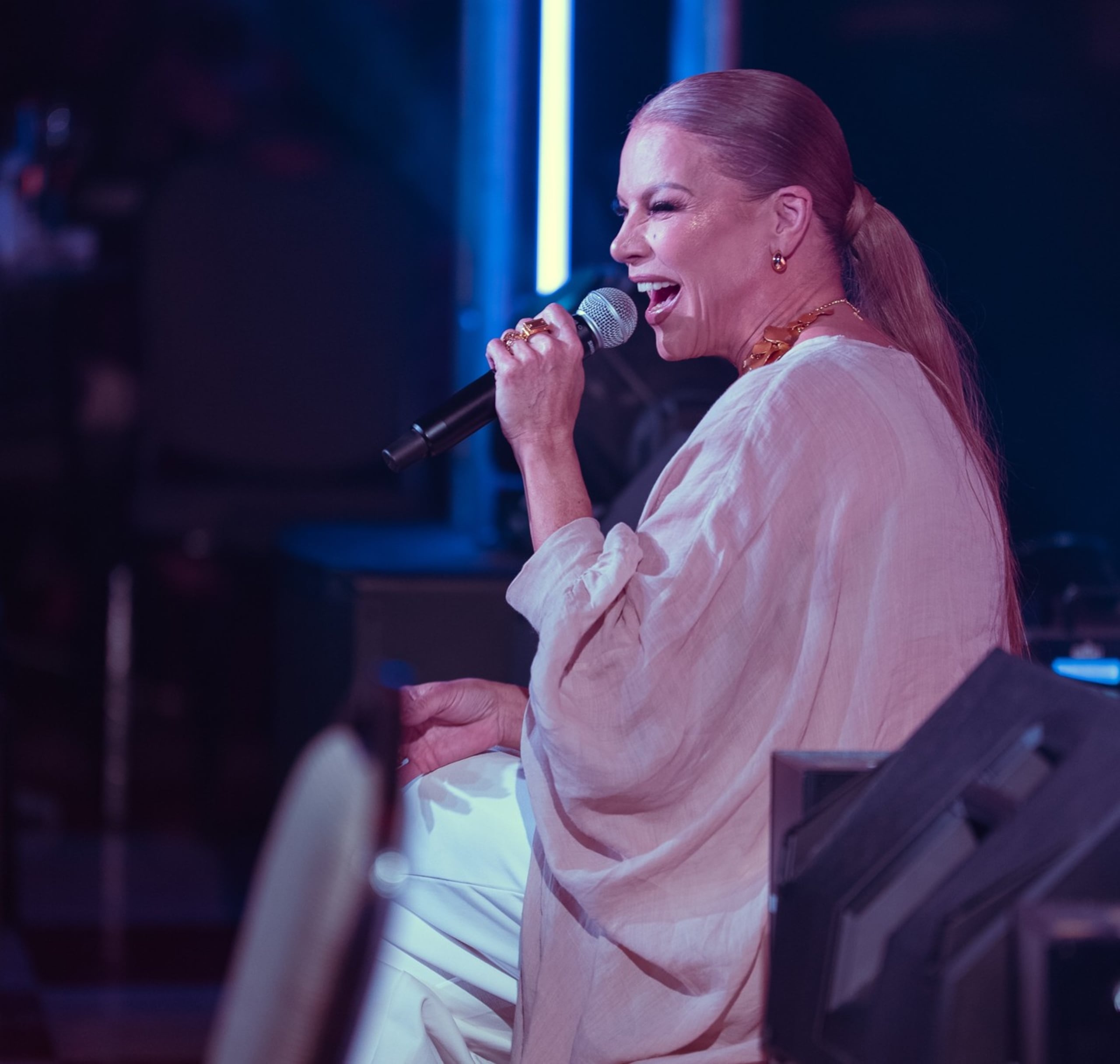 El encuentro reafirmó una vez más el vínculo de Olga Tañón con Puerto Rico