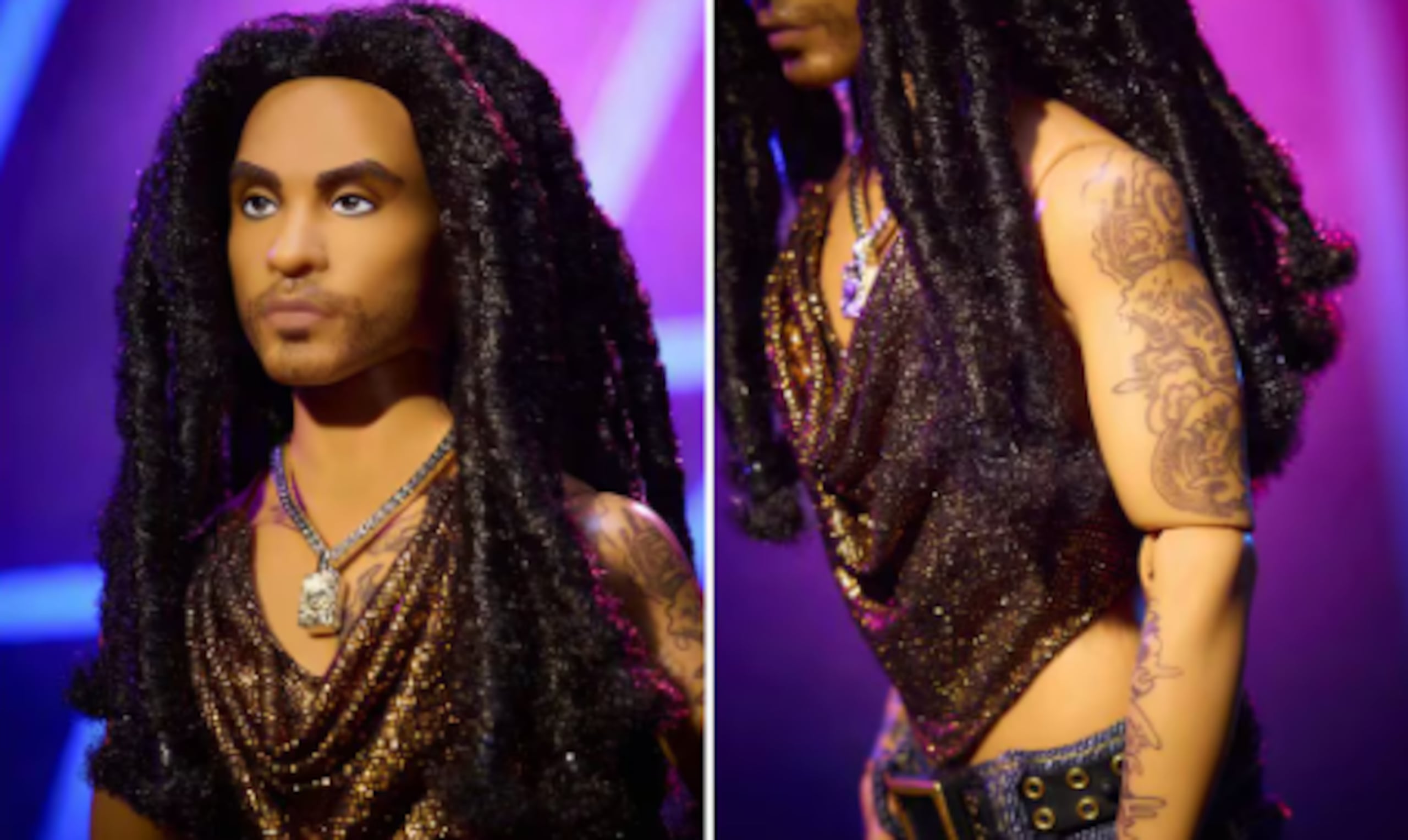 El muñeco Ken de Lenny Kravitz.