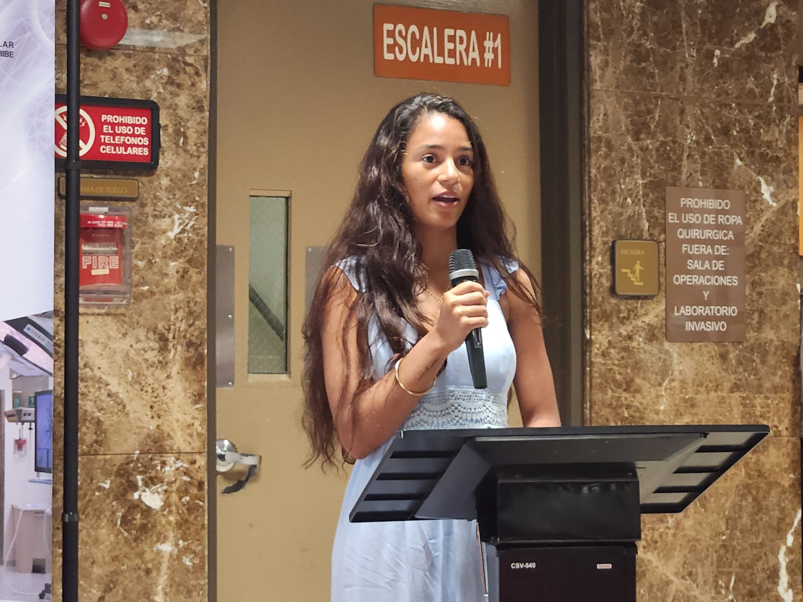 En junio pasado, Tania Pérez Díaz participó del 25 aniversario del emblemático Programa de Trasplante del Centro Cardiovascular de Puerto Rico.