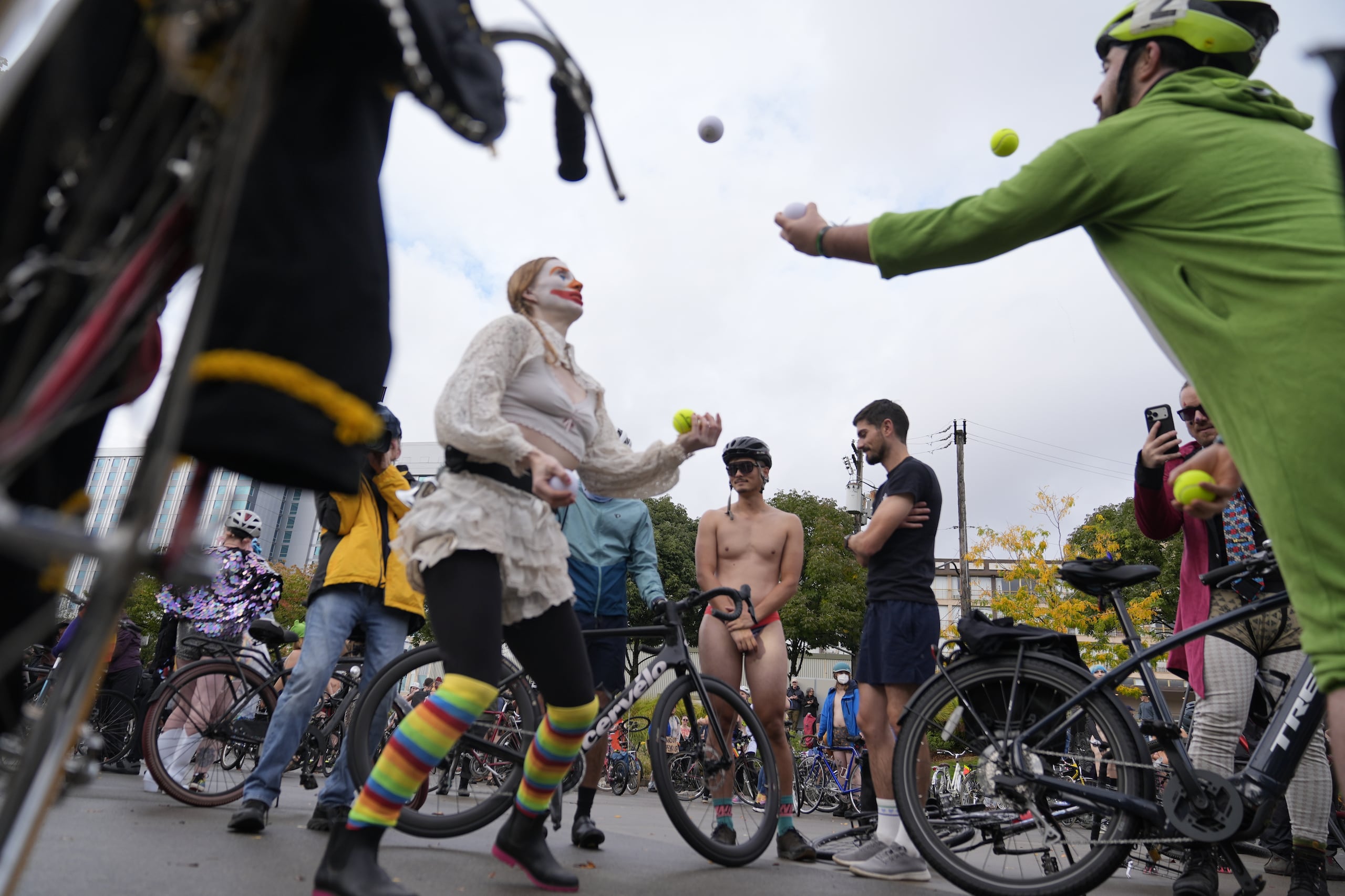 Los paseos al desnudo en bicicleta han llenado las calles de la ciudad cada año desde 2004.