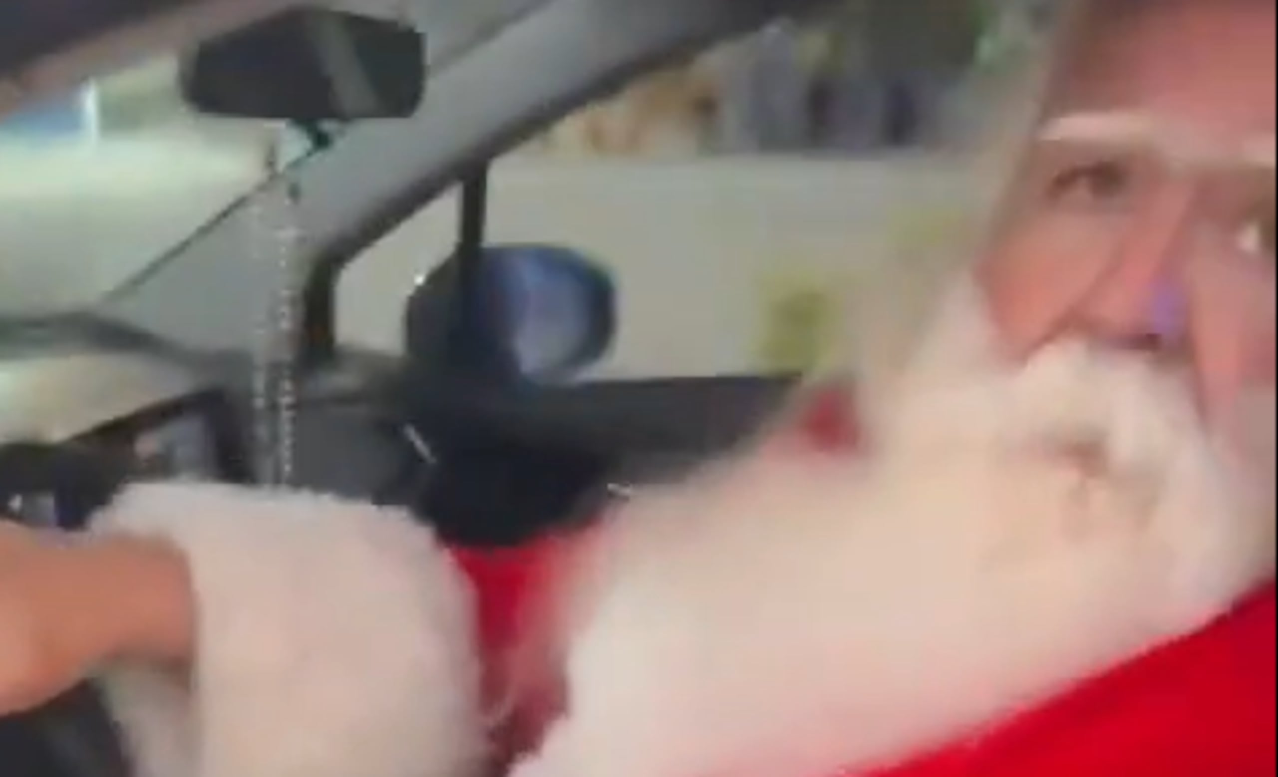 Así fue la interacción.