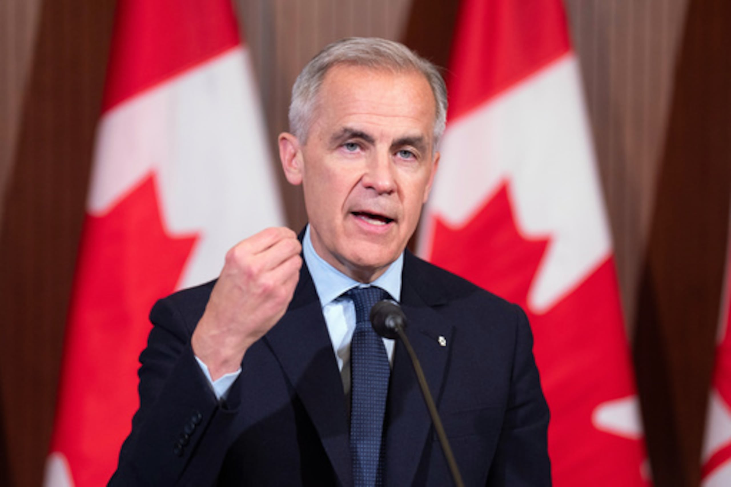 El Primer Ministro canadiense, Mark Carney