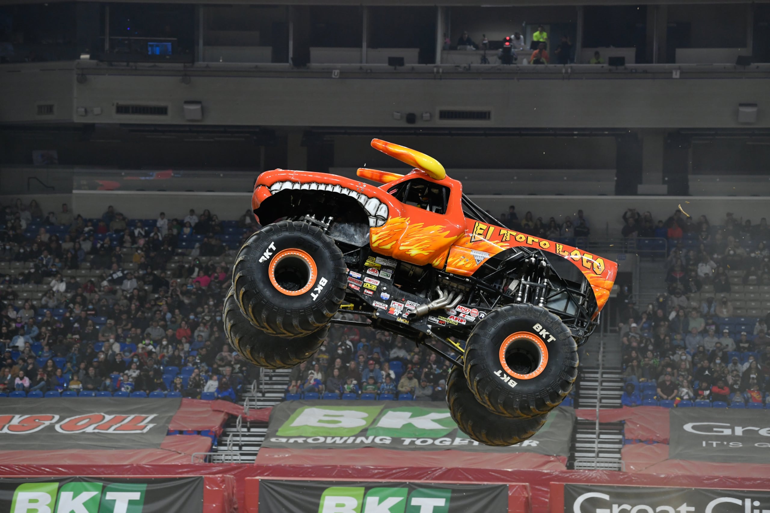 Con su distintiva apariencia, el camión de El Toro Loco se ha convertido en uno de los favoritos del público.