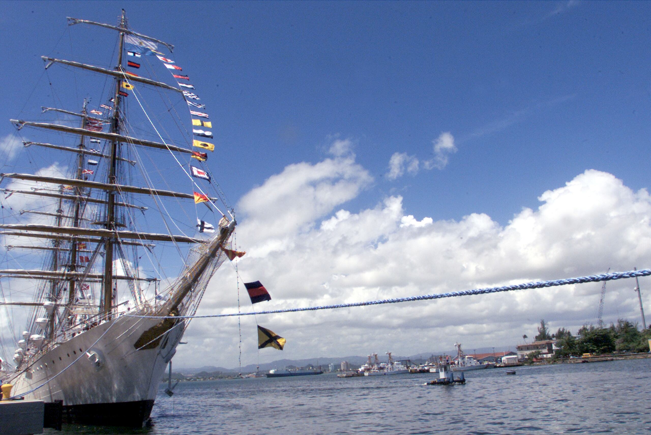 La fragata Libertad ya ha visitado Puerto Rico en otras ocasiones.