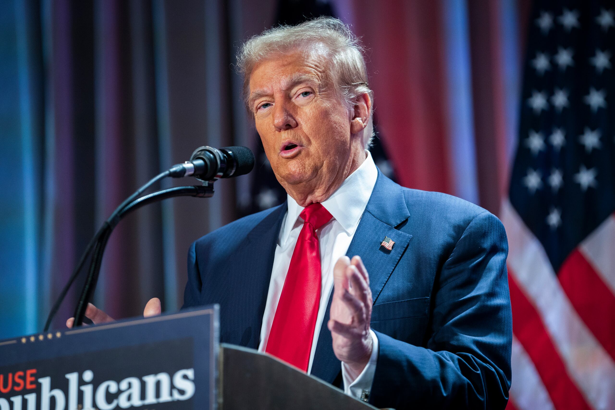 El presidente electo de Estados Unidos, Donald Trump