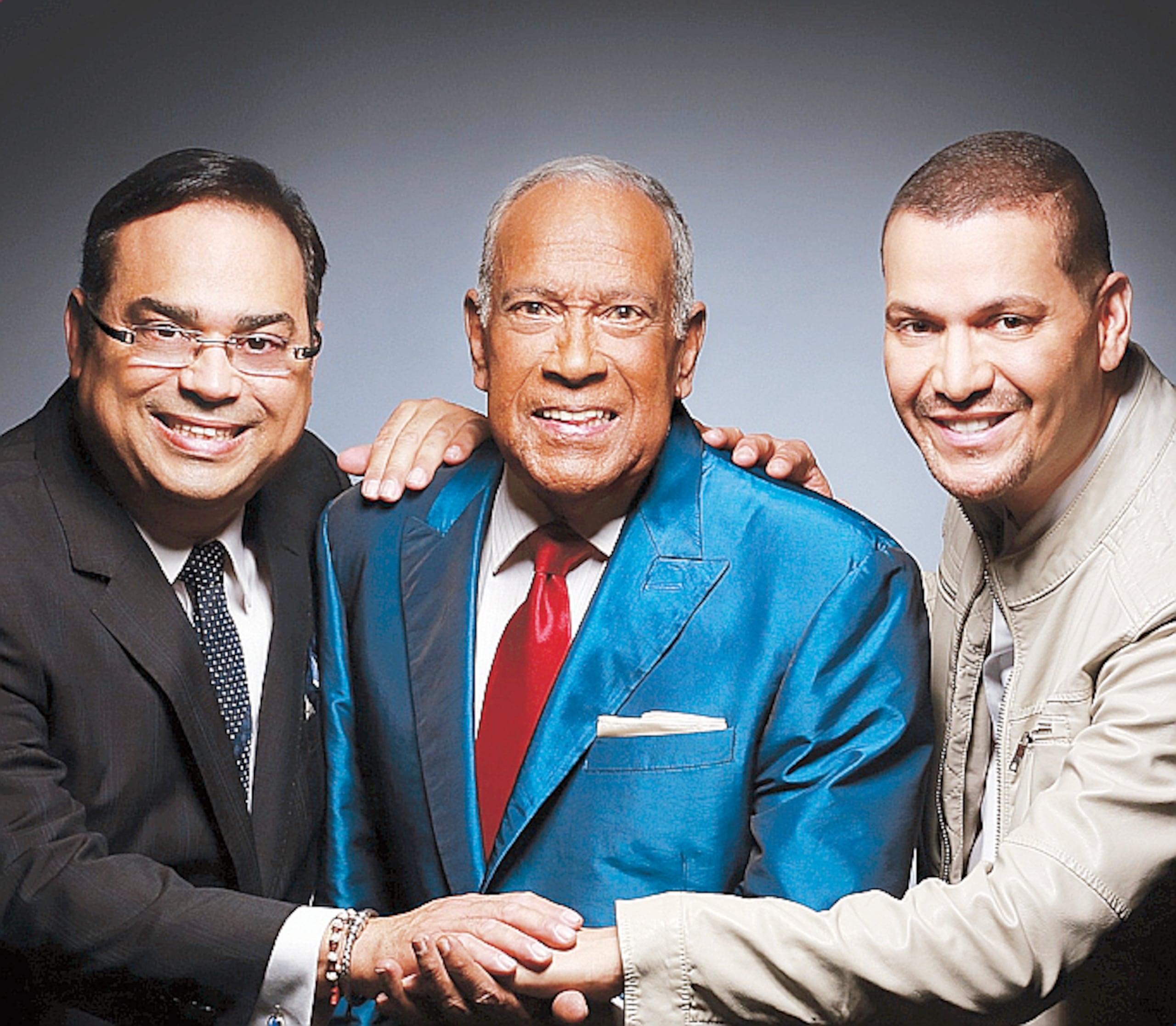 Gilberto Santa Rosa, Cheo Feliciano y Víctor Manuelle