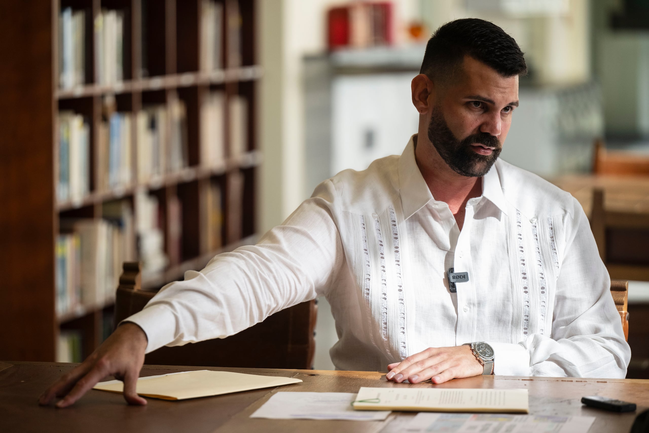 La renuncia de Carlos Ruiz Cortés es efectiva el lunes.