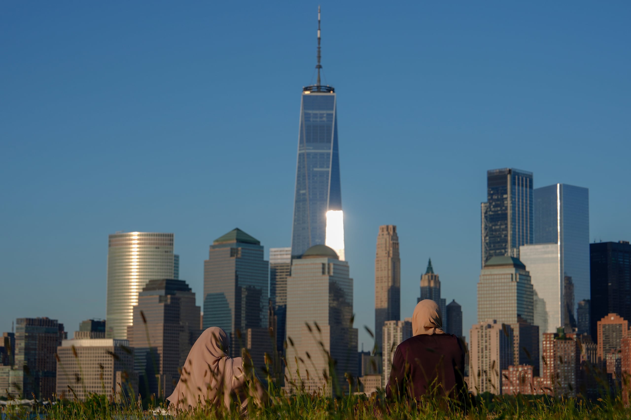 Ciudad de Nueva York al atardecer. (AP Foto/Julia Nikhinson, Archivo)