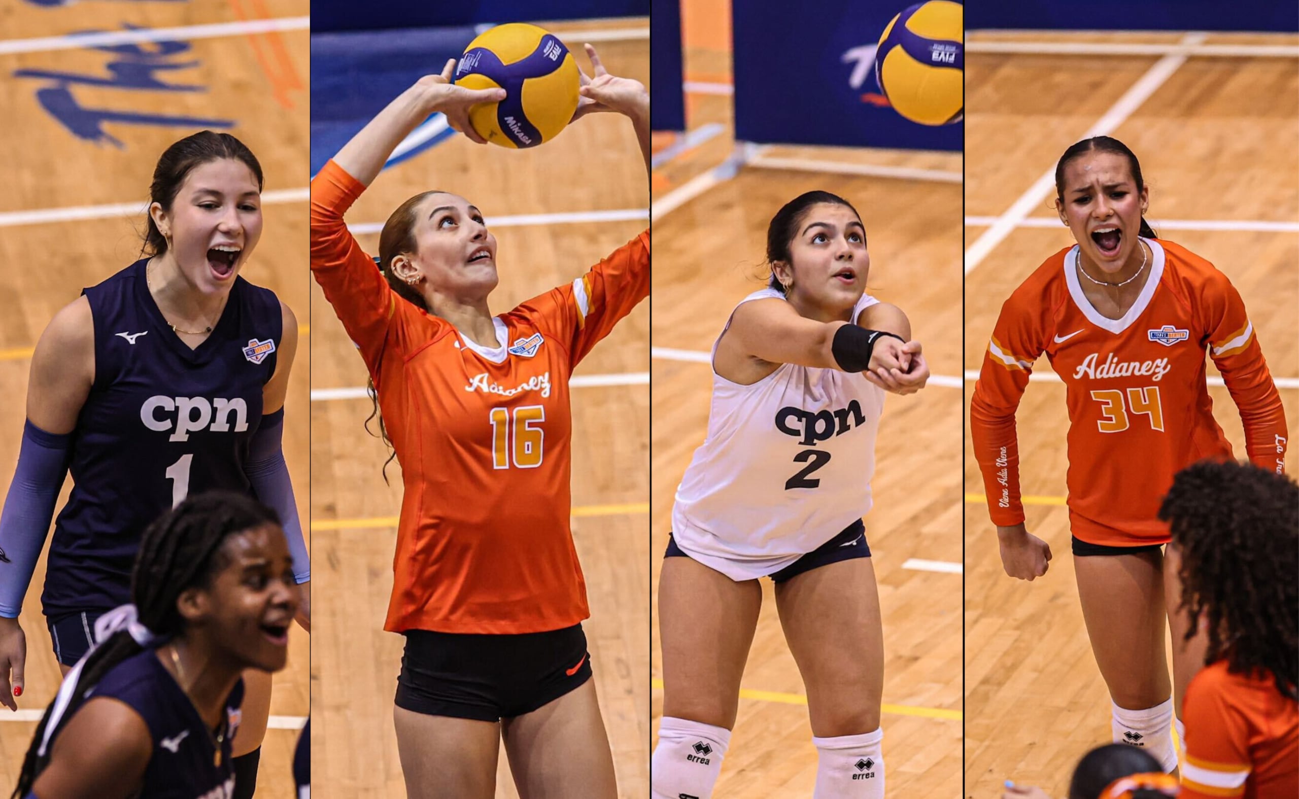 En la foto, Alanis Nieves, Daniela González, Claudia Rivera y Cherisse Atilano.