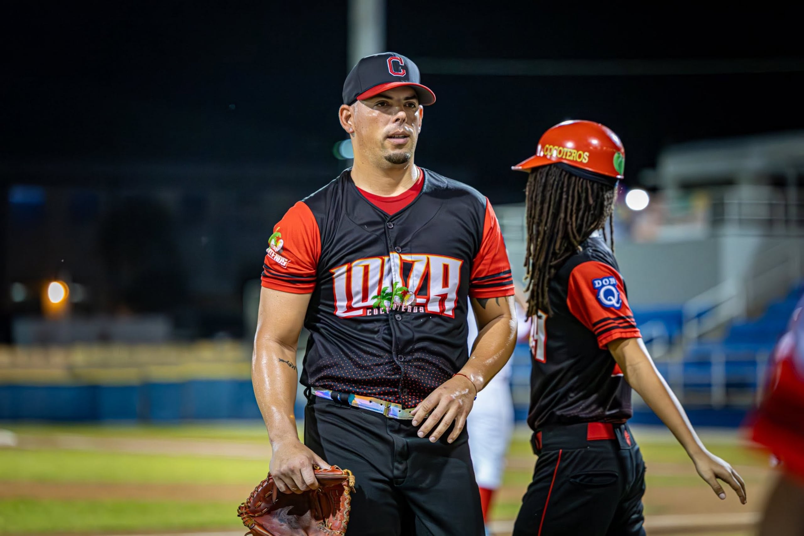 Raúl Rivera, lanzador de los Cocoteros de Loíza.