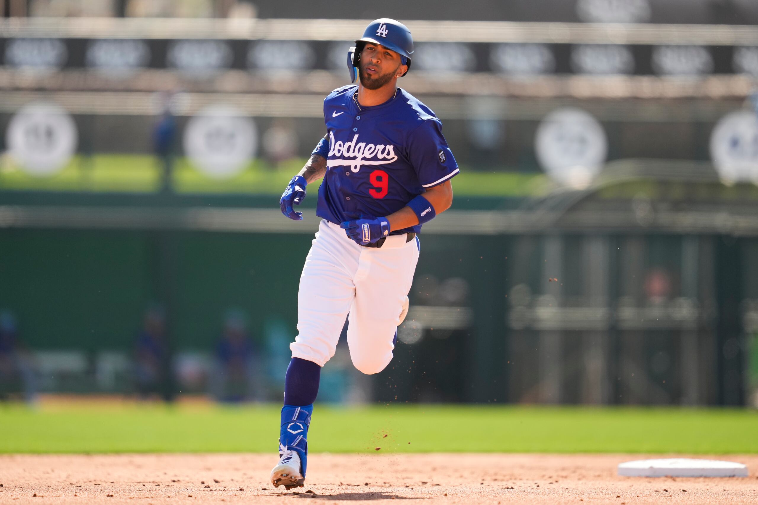 Eddie Rosario durante el Spring Training.