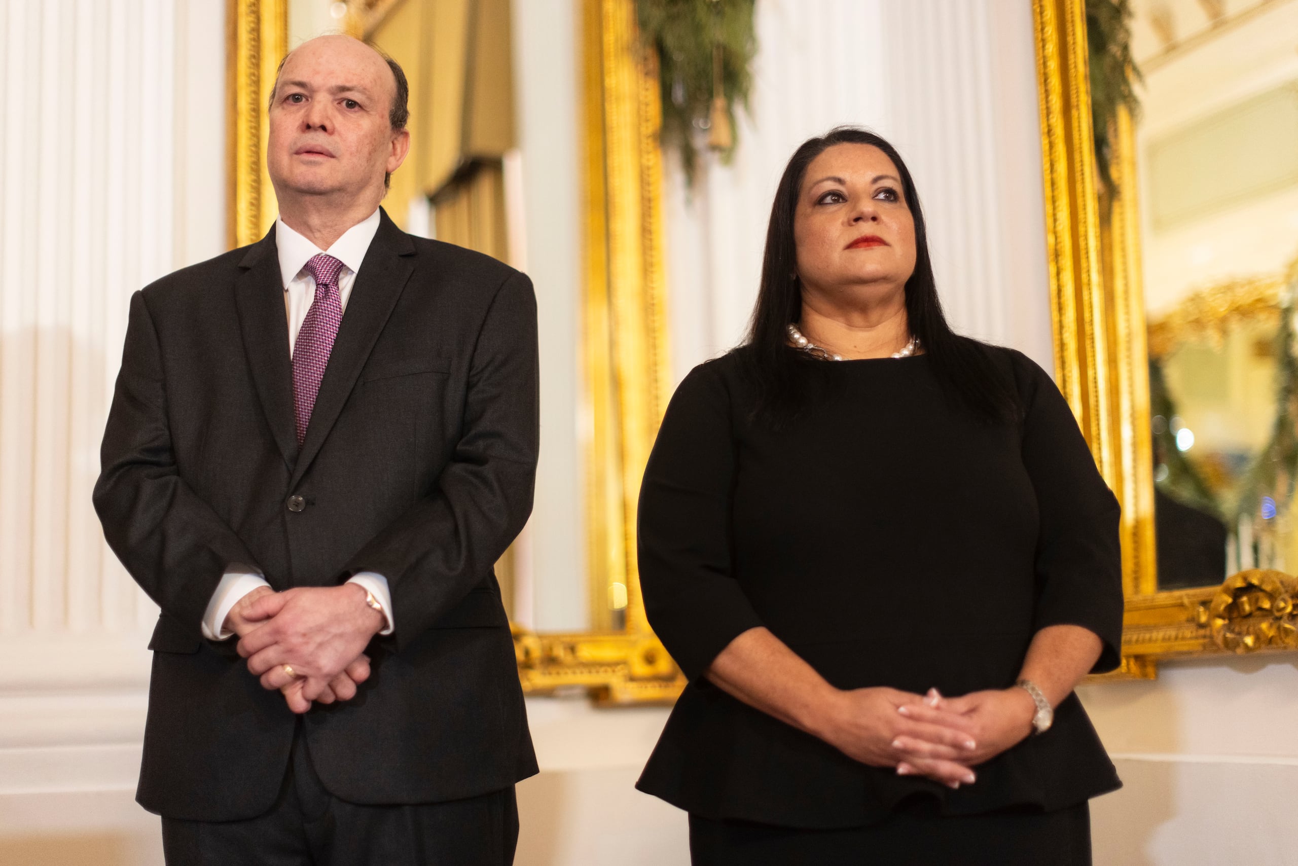 Los jueces Camille Rivera Perez y Raúl Candelario López fueron confirmados para el Tribunal Supremo.