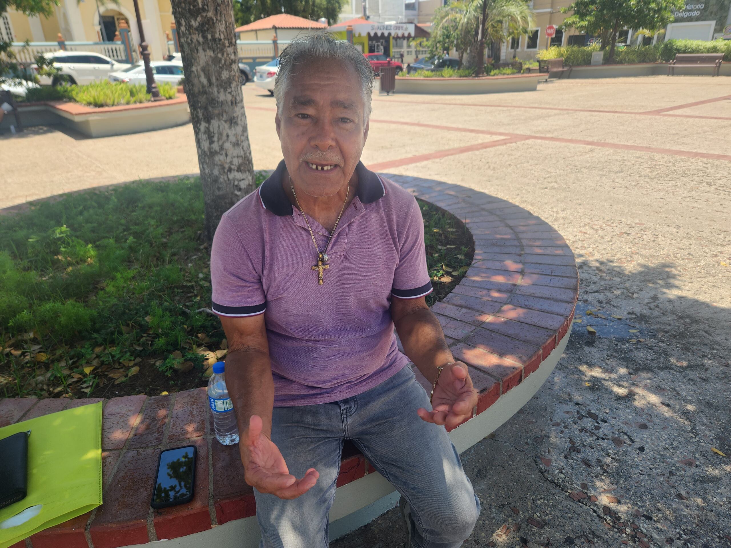 Jorge Astol Valentín, residente de la barriada El Clan; Voto2024, Hatillo