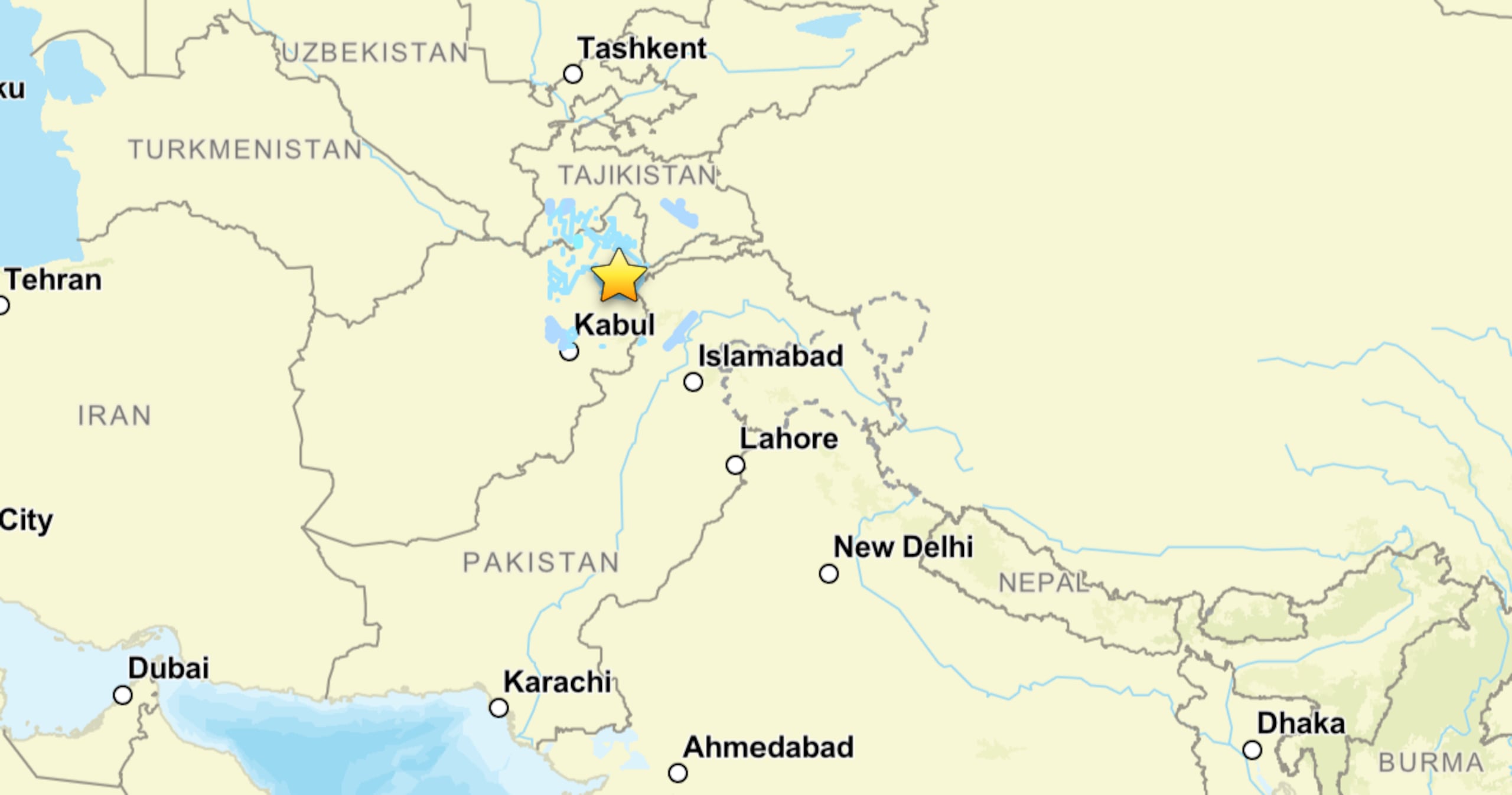 Terremoto en Pakistán