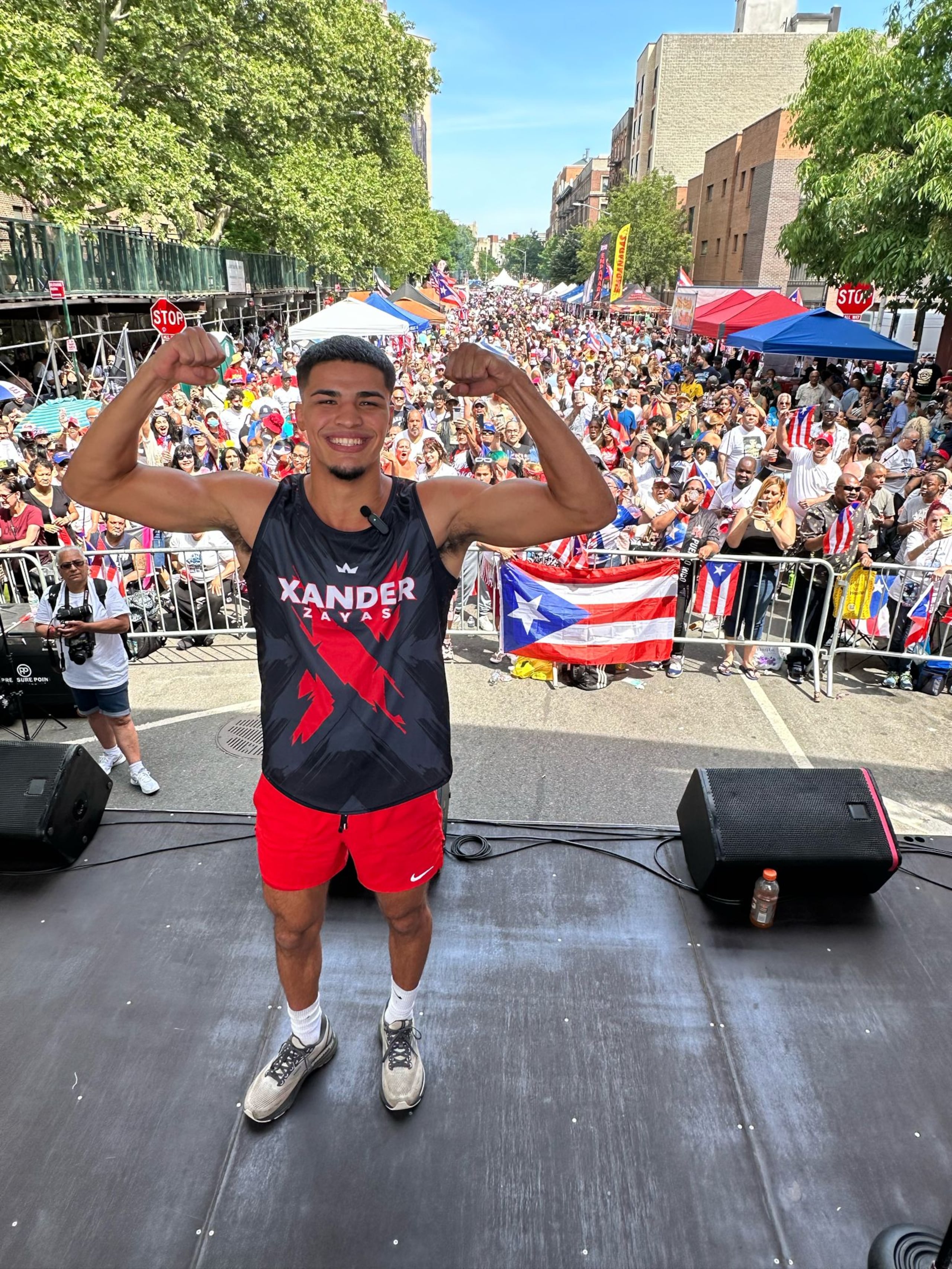 Su exhibición formó parte del Festival Cultural de la Calle 152, que sirve de antesala a la Parada Puertorriqueña en la 5ta avenida.