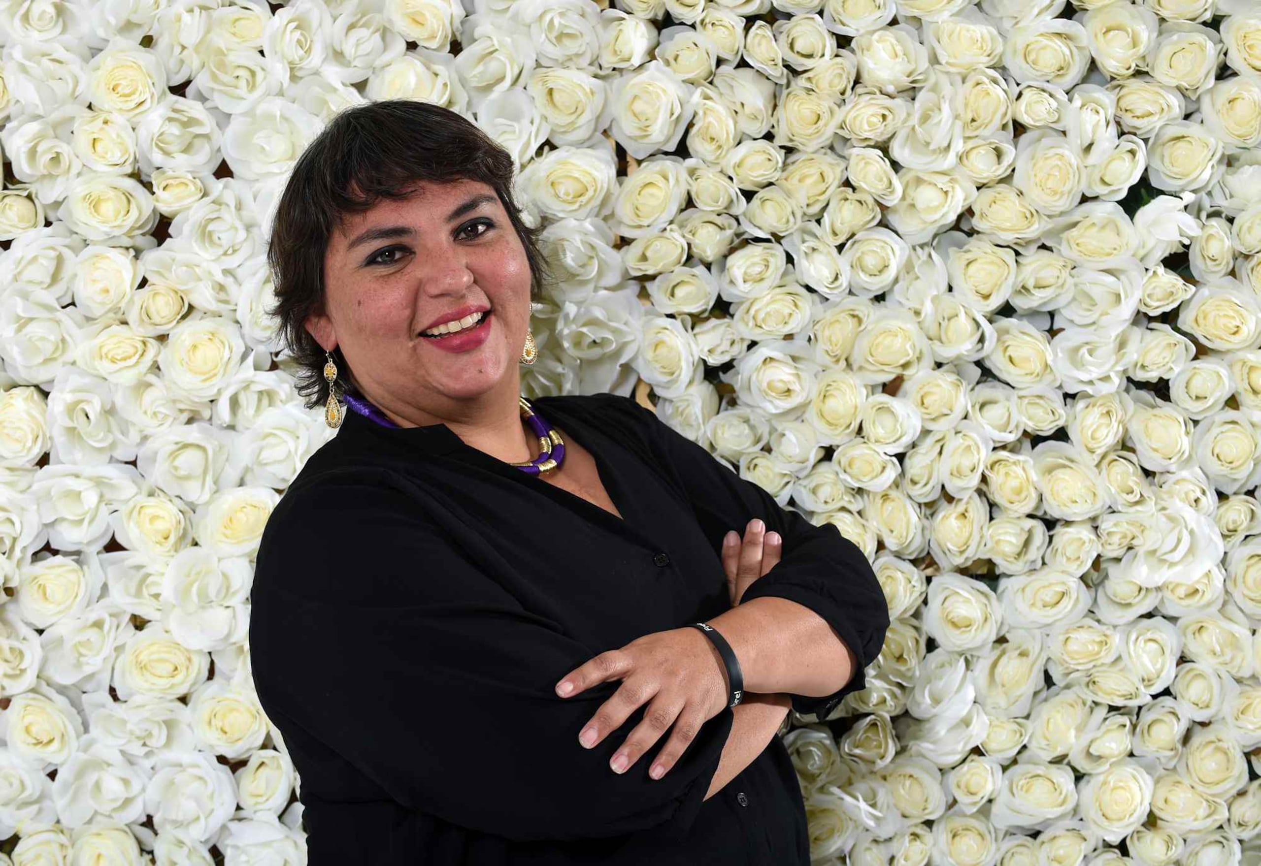 La cantante y trovadora cagüeña María Isabel Rodríguez, conocida artísticamente como Chabela.