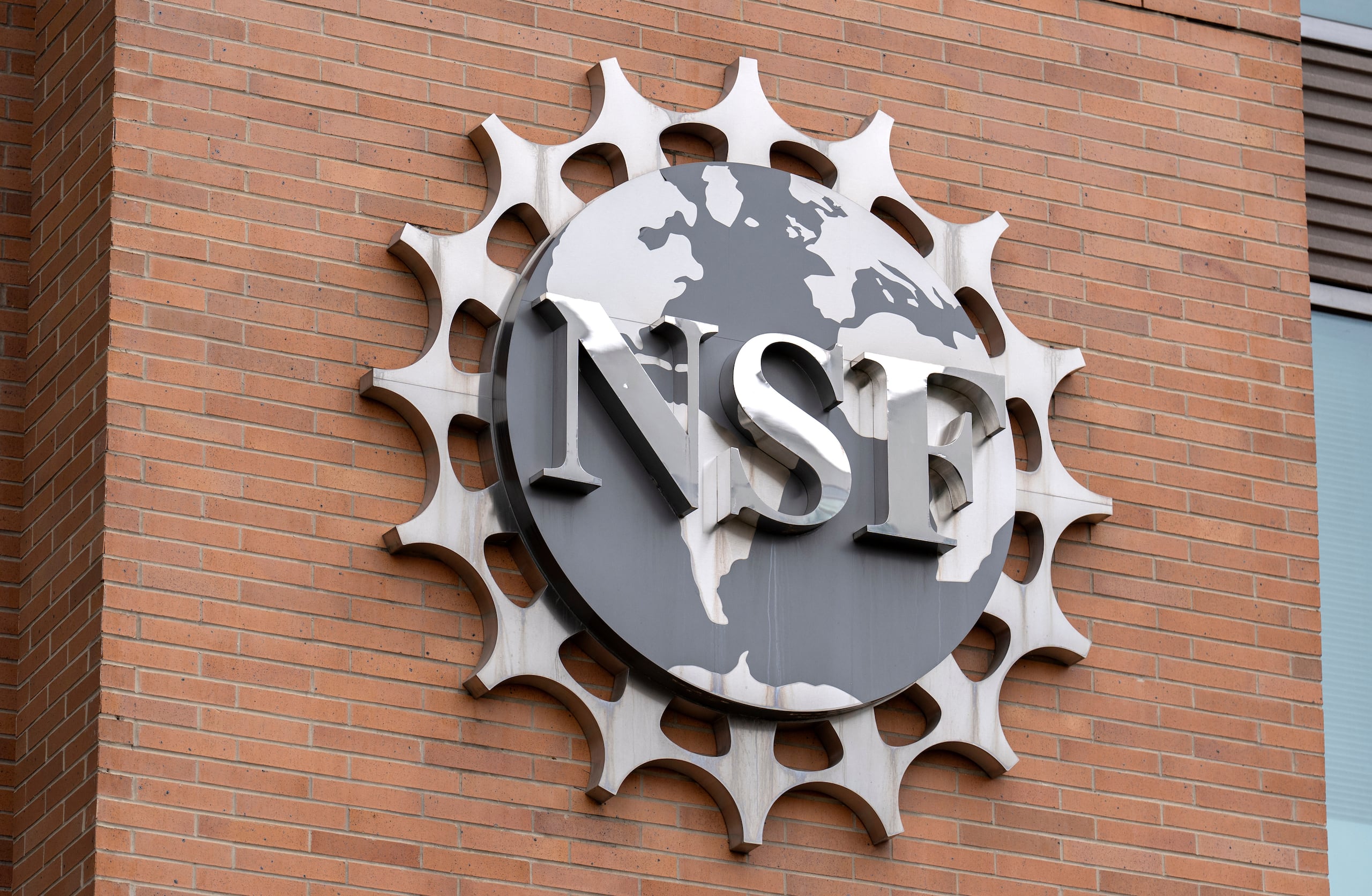 La sede de la Fundación Científica Nacional en Alexandria, Virginia, el 29 de mayo del 2025. (AP foto/Mark Schiefelbein)