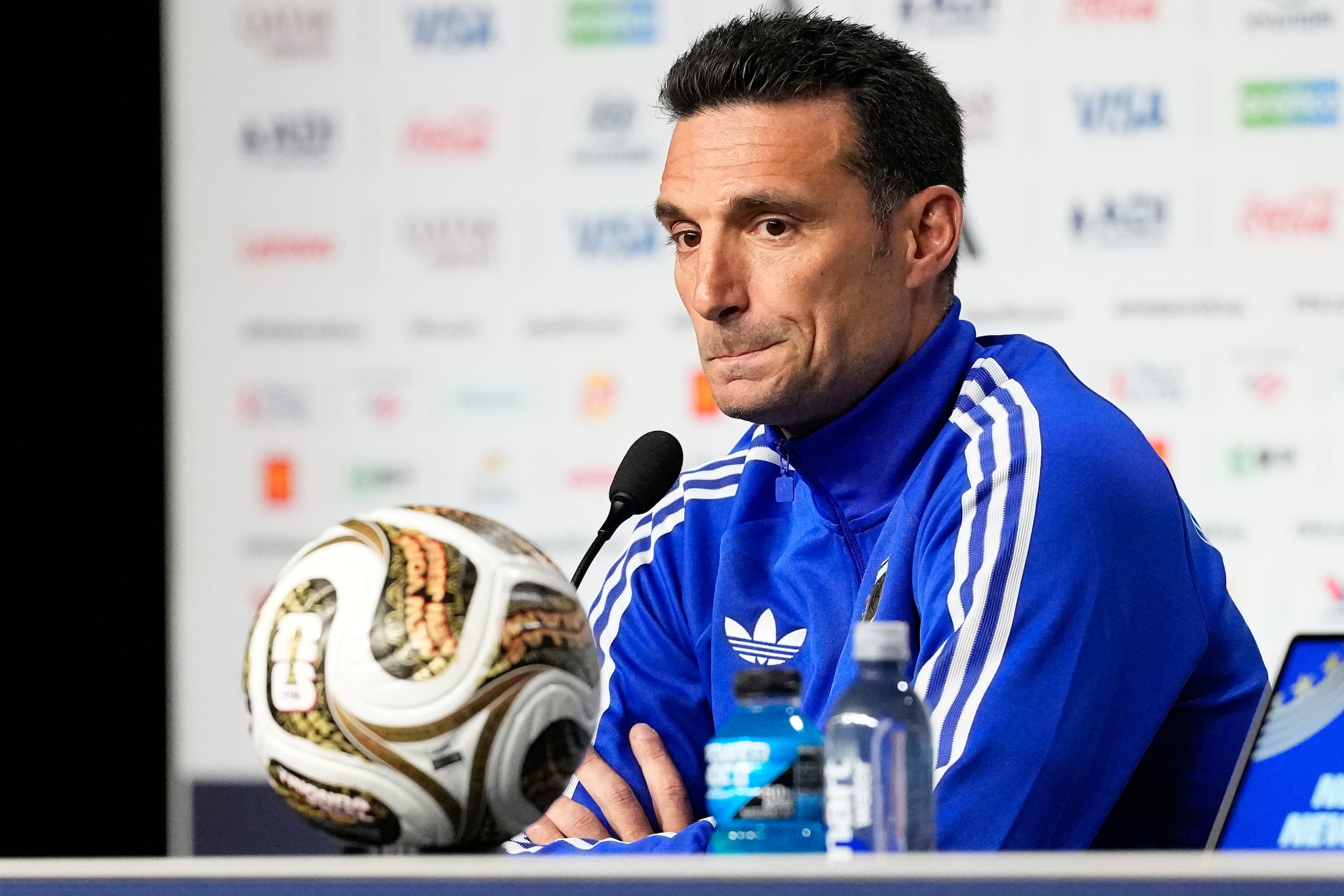 Lionel Scaloni, técnico de Argentina.