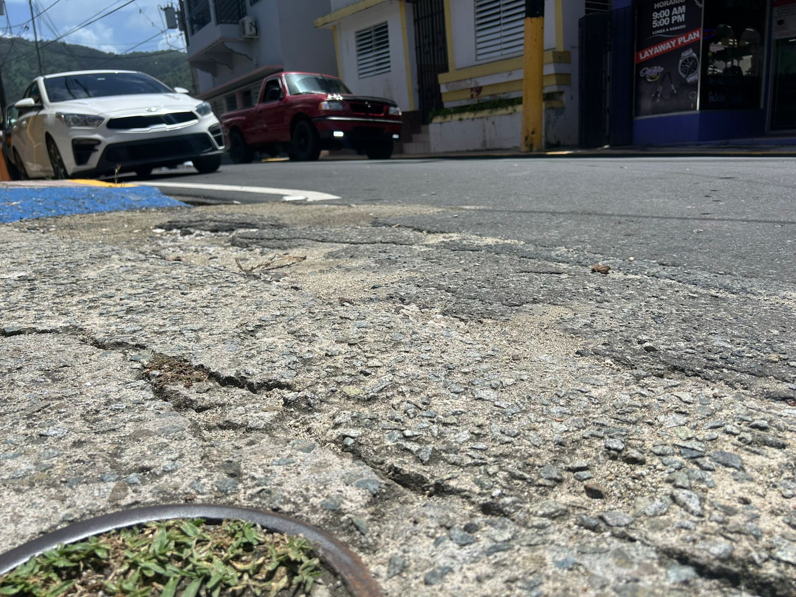 Las condiciones de las carreteras no son las mejores.