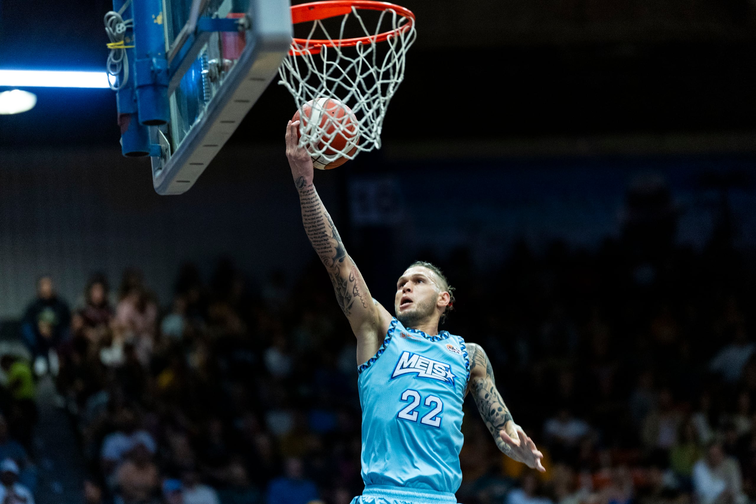 Benito Santiago Jr. jugó la pasada temporada del Baloncesto Superior Nacional con los Mets de Guaynabo.