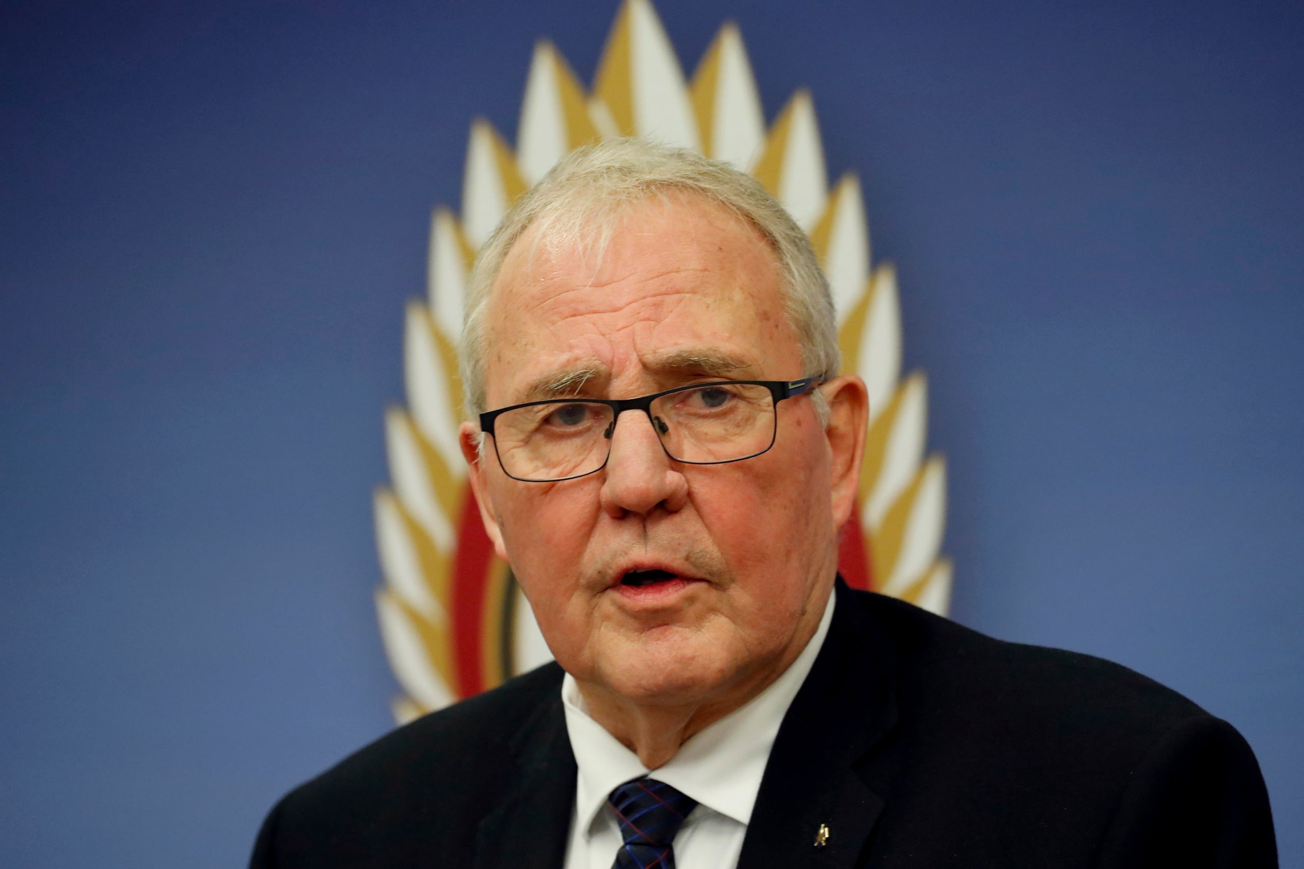 El Ministro de Defensa canadiense, Bill Blair, en una fotografía de archivo. EFE/EPA/Toms Kalnins