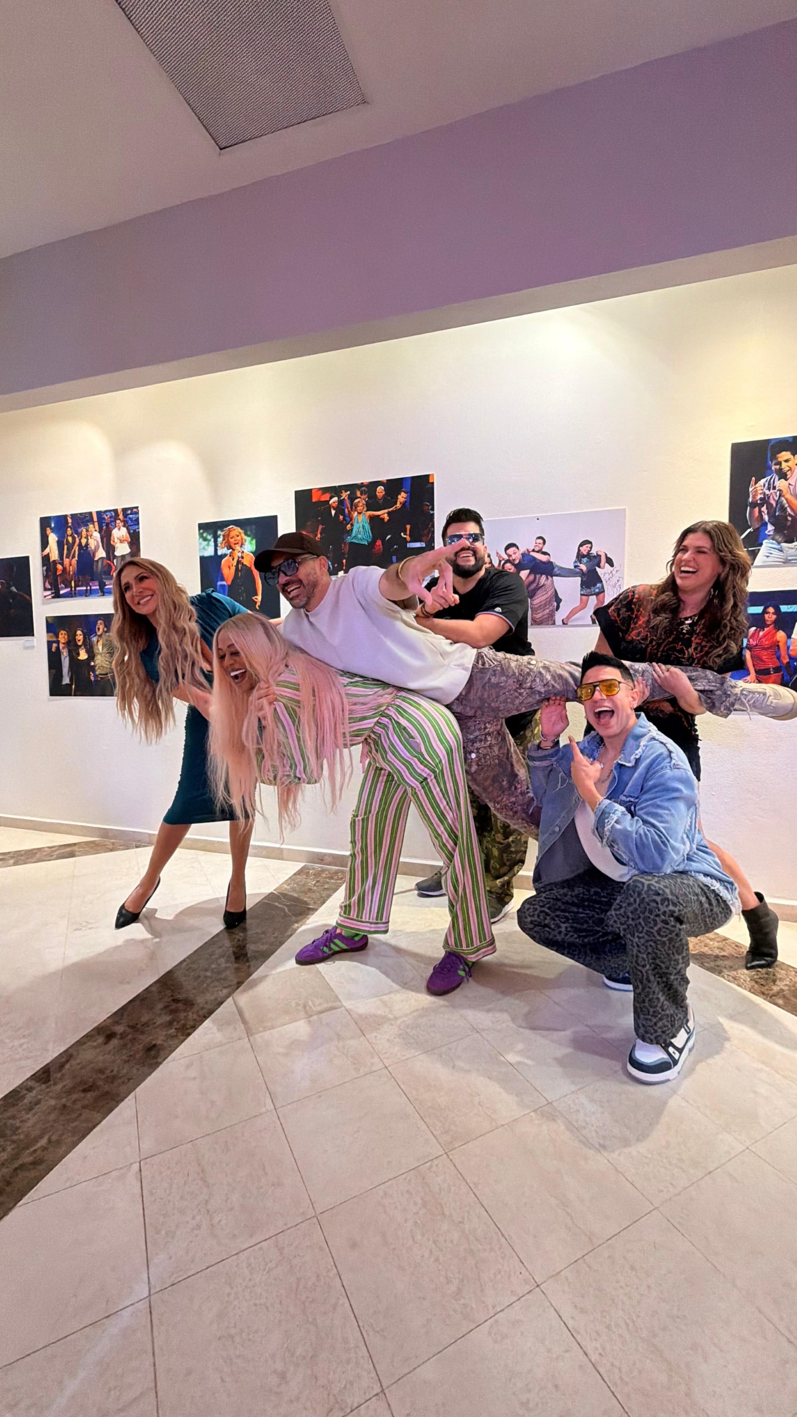 Los ganadores de las primeras seis temporadas de "Objetivo Fama" se volvieron a ver las caras en Bellas Artes de Caguas.