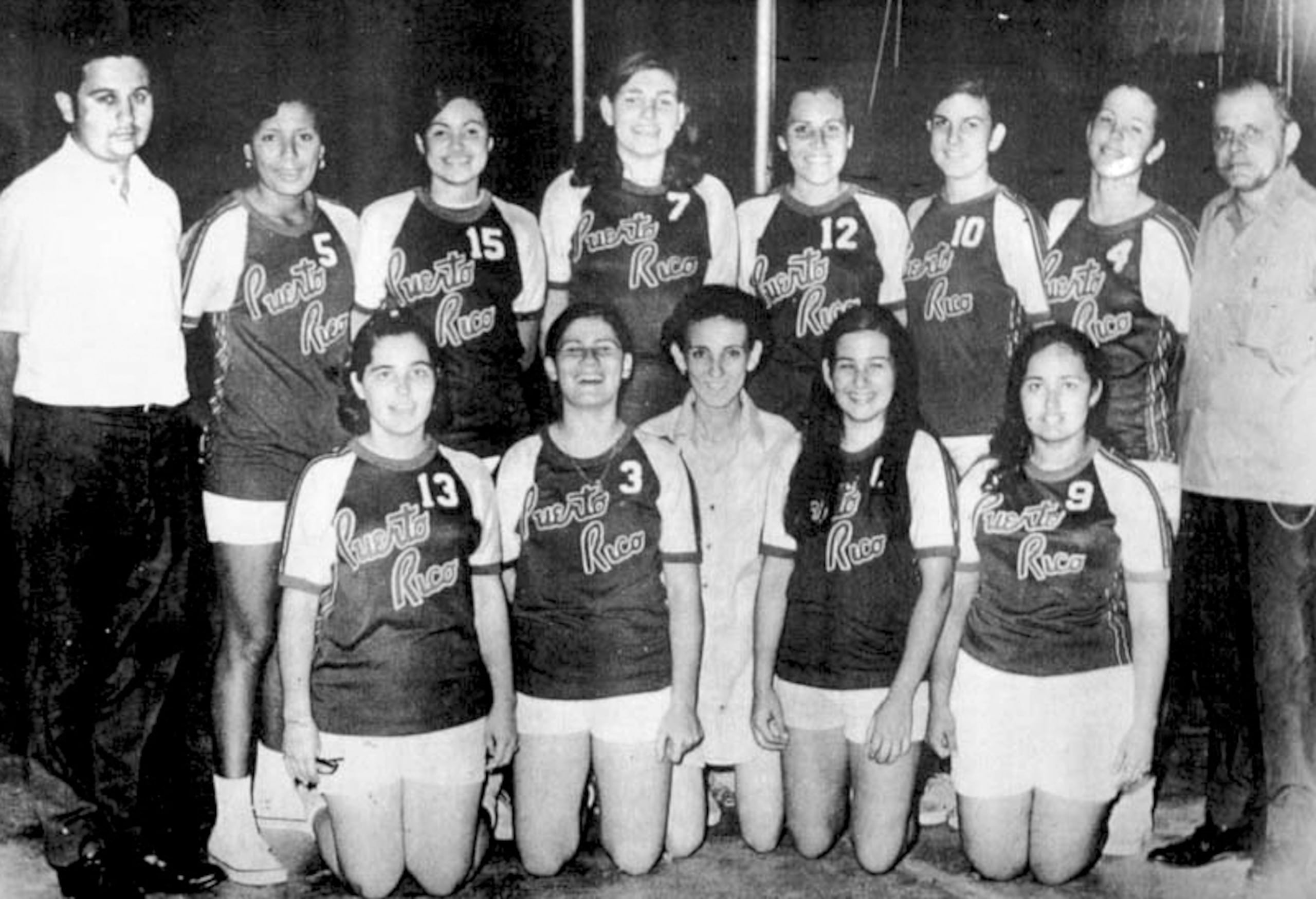 Esta fue la Selección Nacional de Voleibol que falleció en un accidente aérea que se estrelló mientras viaja de República Dominicana hacia Puerto Rico el 15 de febrero de 1970.