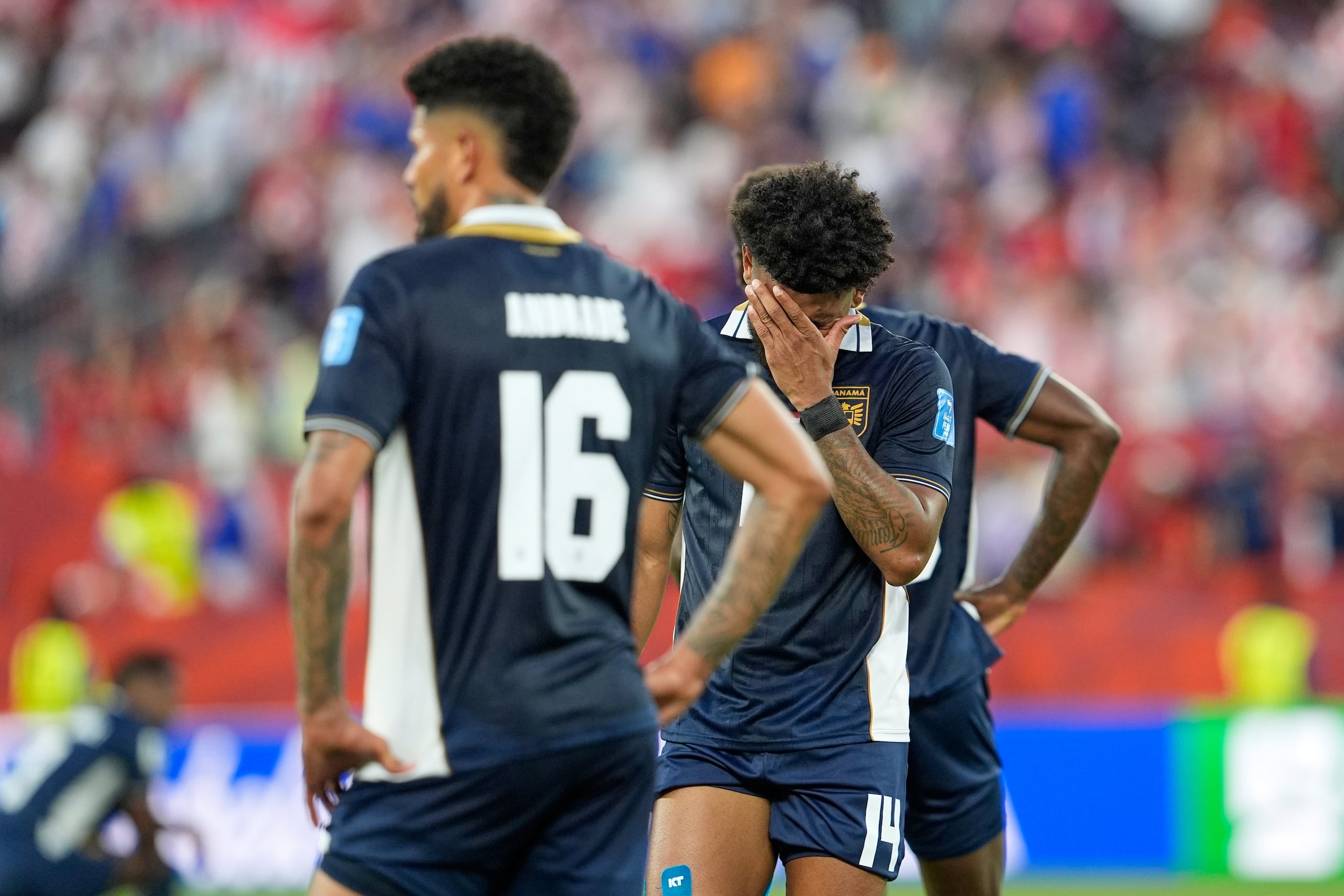 Carlos Harvey lamenta la derrota de Panamá ante Croacia en el Mundial.