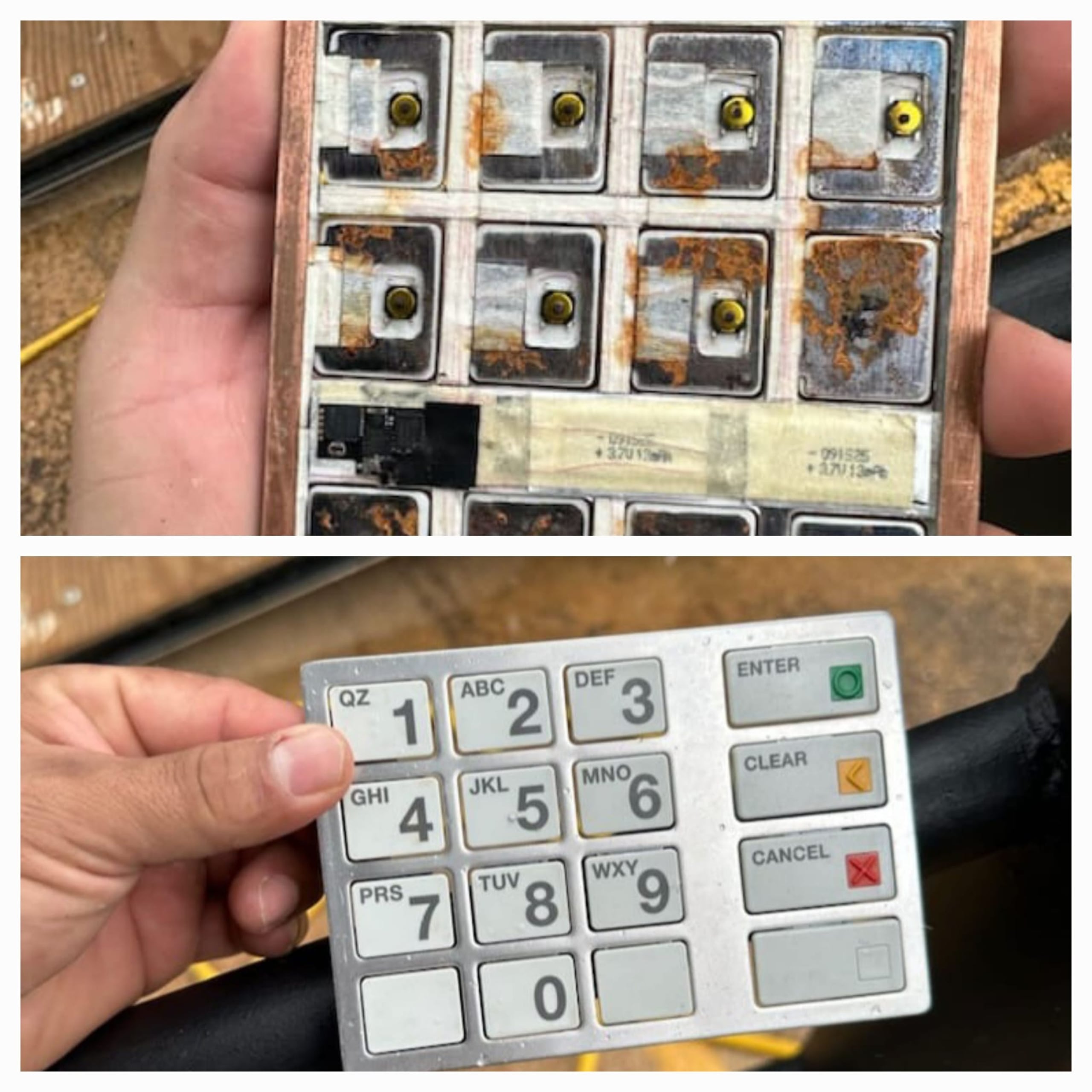 En las últimas semanas han detectado nuevamente la colocación de dispositivos que clonan tarjetas de crédito o débito sobre el teclado de máquinas de pago, en varios establecimientos en Ponce y Guaynabo.