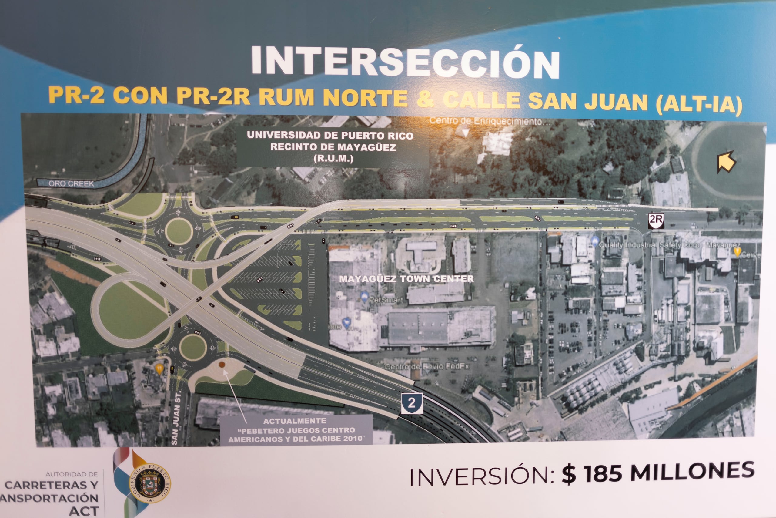Para completar el proyecto, que tiene un costo total de $185 millones, la ACT recibió fondos de la subvención de Infraestructura para la Reconstrucción de América (INFRA) de la Administración de Autopistas federal (FHWA) y el resto será sufragado con fondos estatales.
