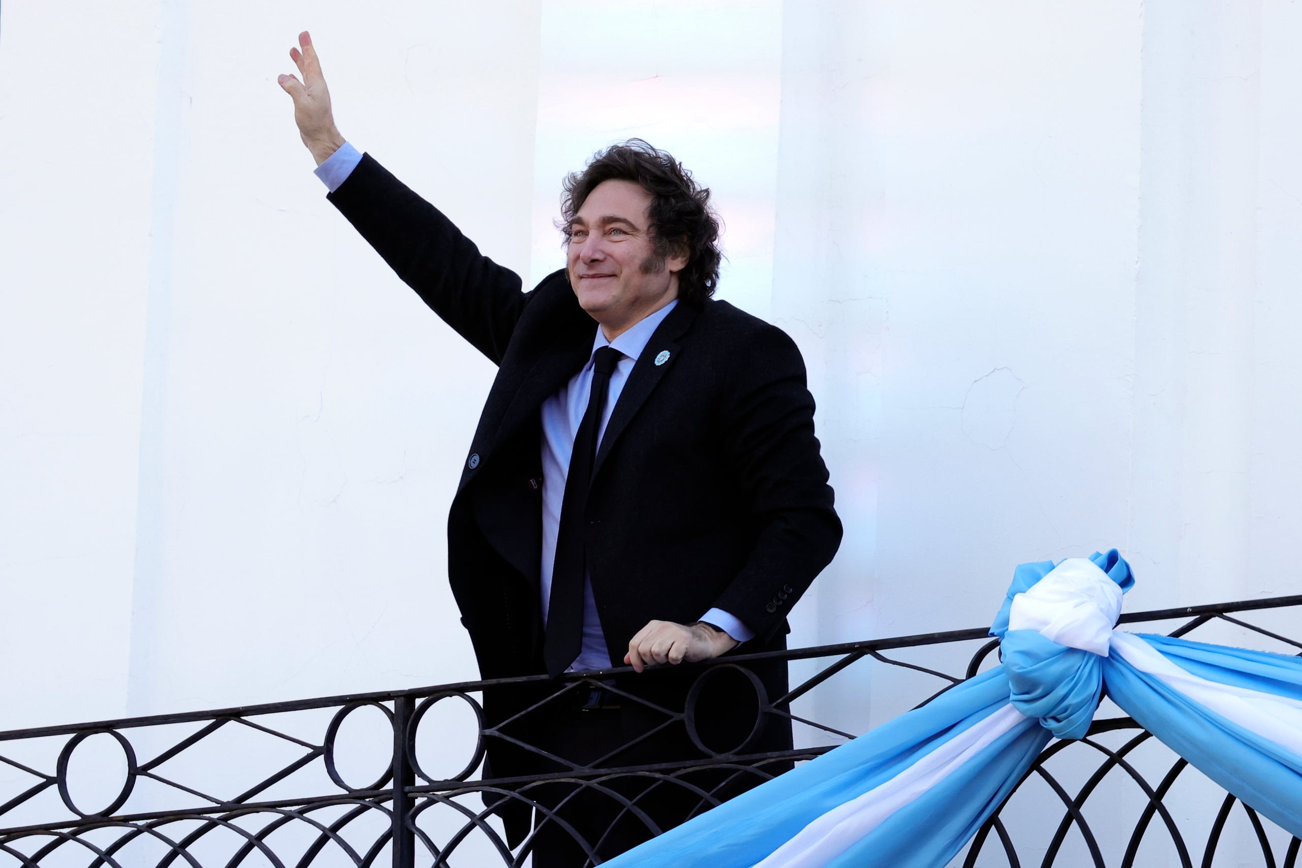 El presidente argentino, Javier Milei.