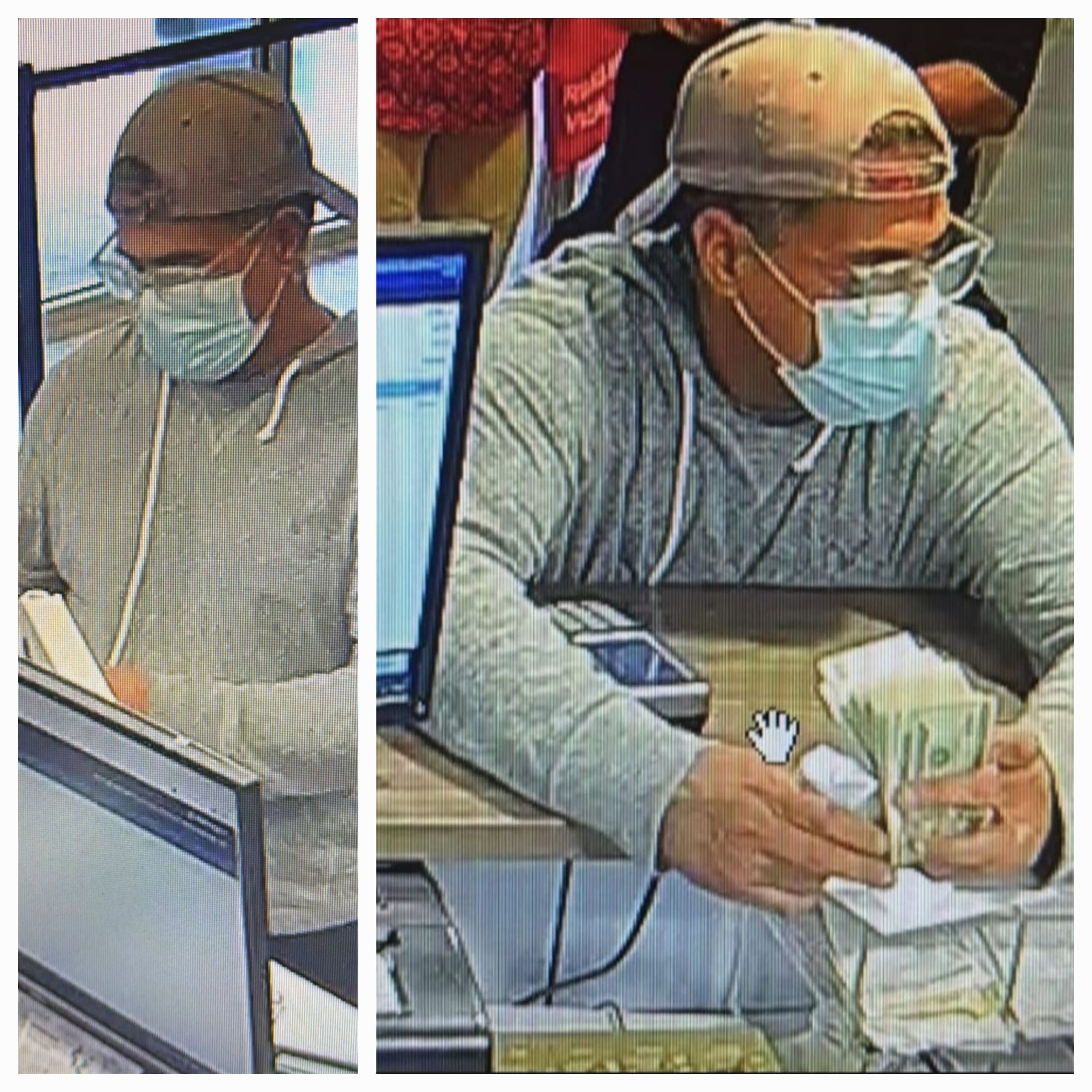 El asaltante logró apropiarse de $4,413, de la sucursal del Banco Popular del Santa Rosa Mall, en Bayamon.