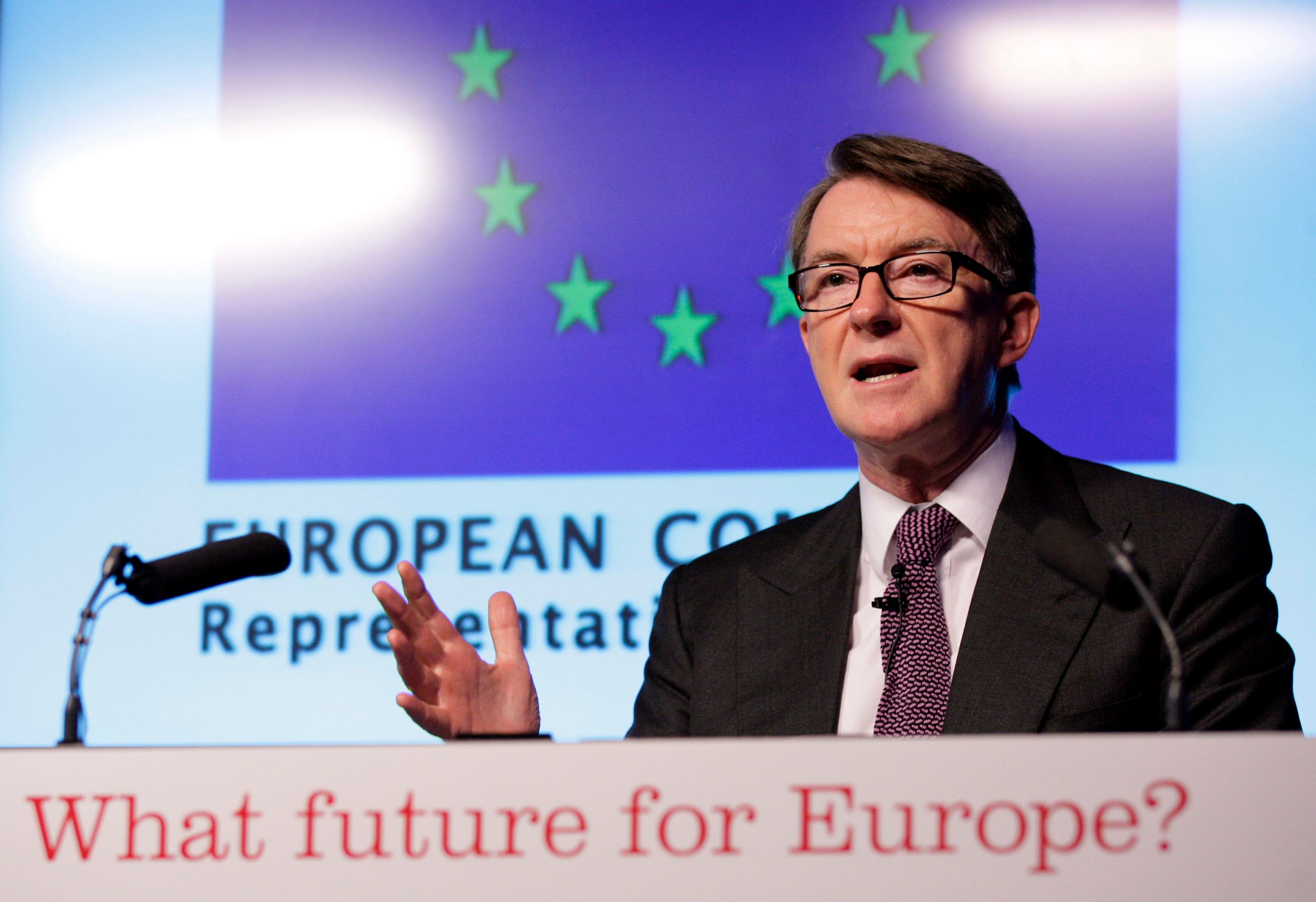 FOTO ARCHIVO. Peter Mandelson. EFE/Jonathan Brady
