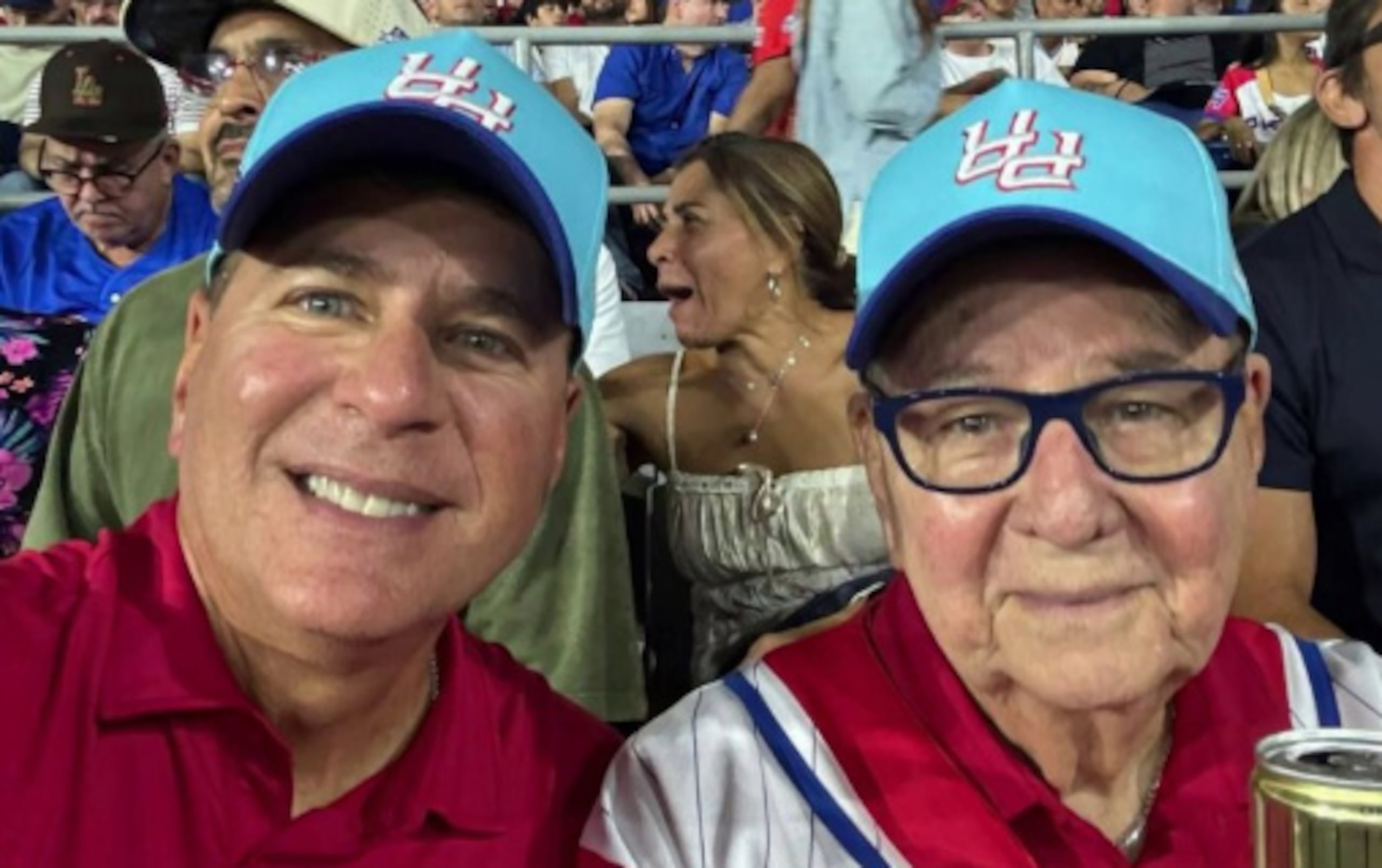 Raymond Arrieta y su papá, Ramón Arrieta Nieves "Don Millo"