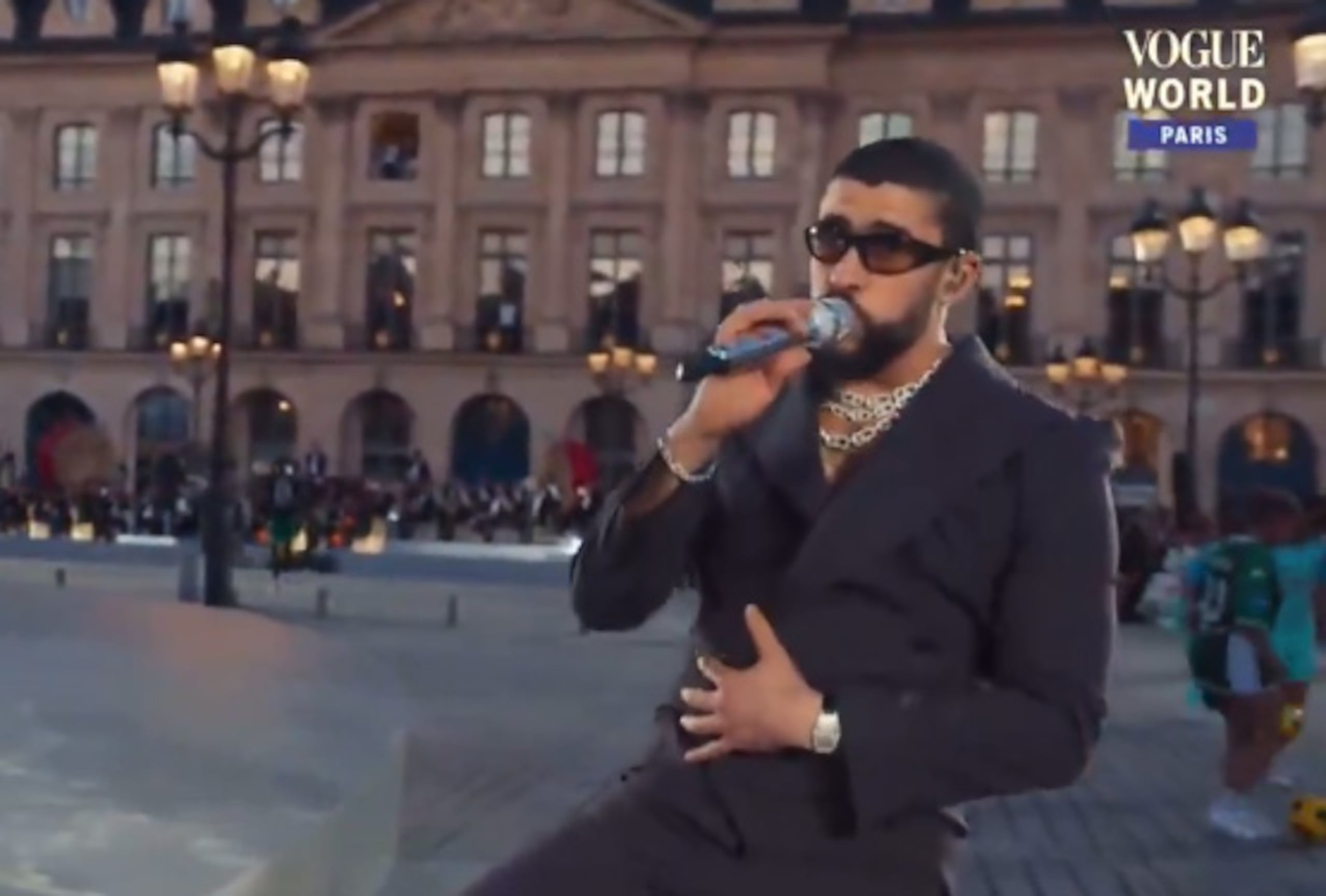Bad Bunny en Vogue World: Paris