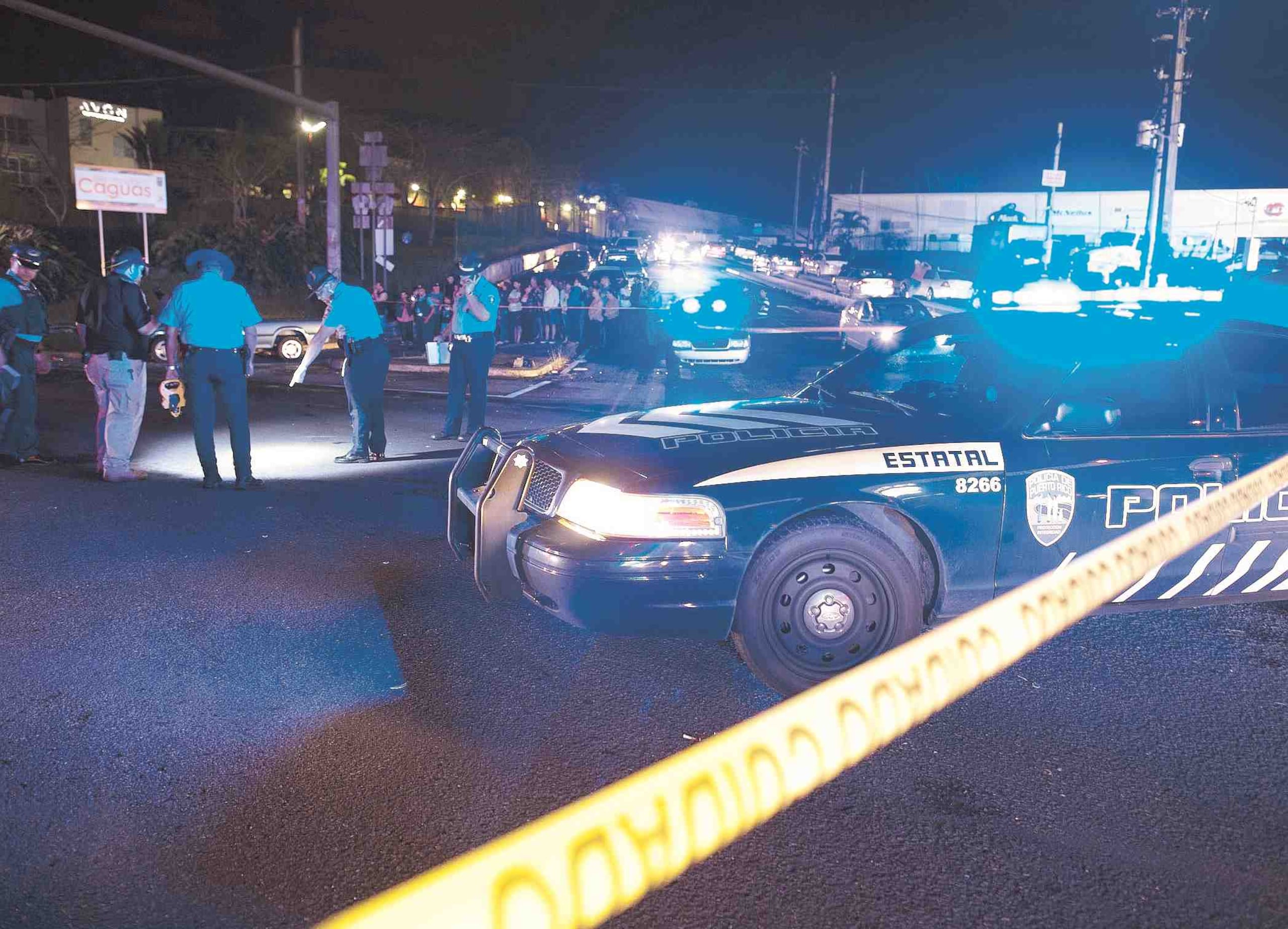 La División de Tránsito de San Juan investiga el accidente fatal. (GFR Media)