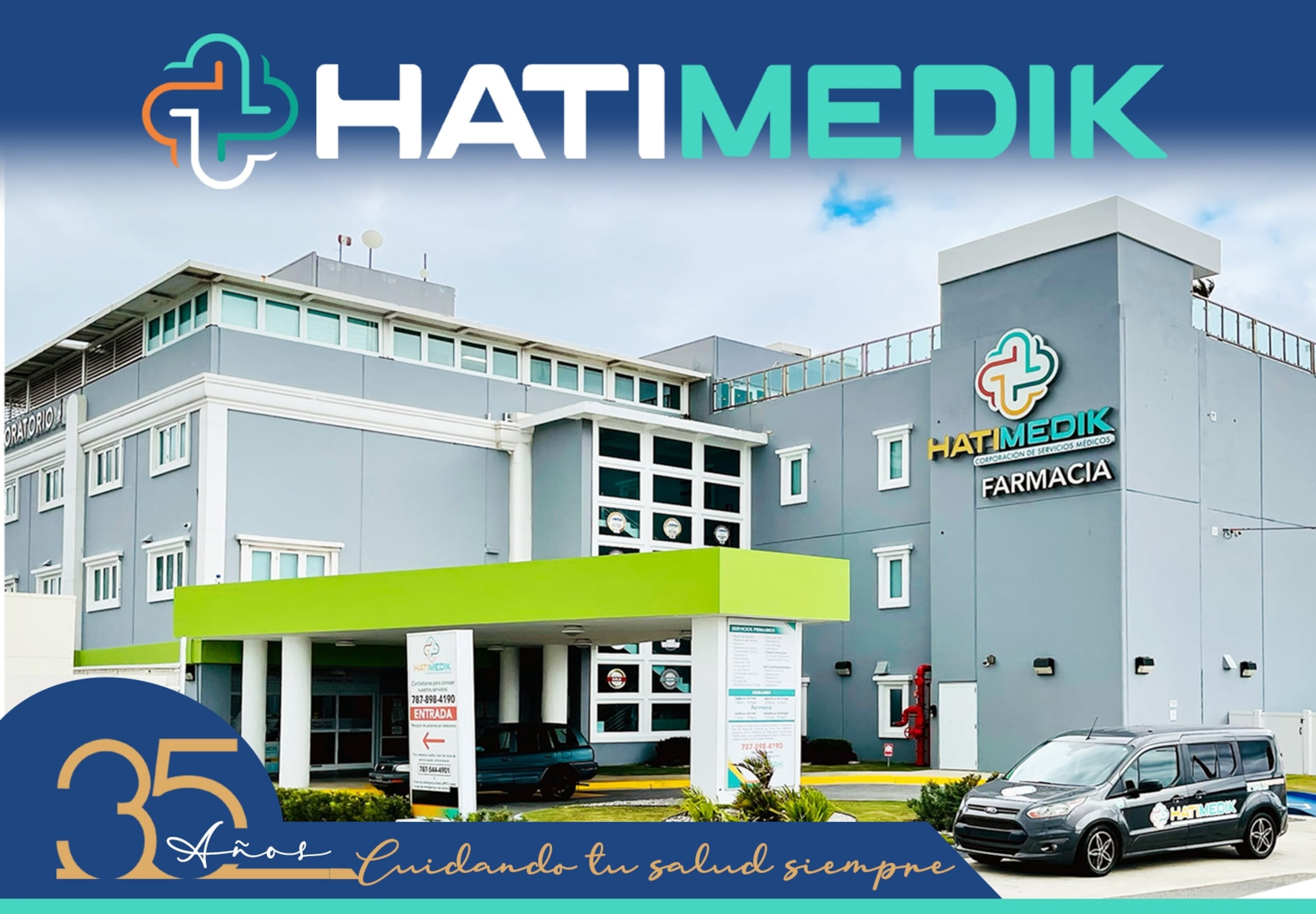 Hatimedik, Corporación de Servicios Médicos, opera en la región norte de la isla.