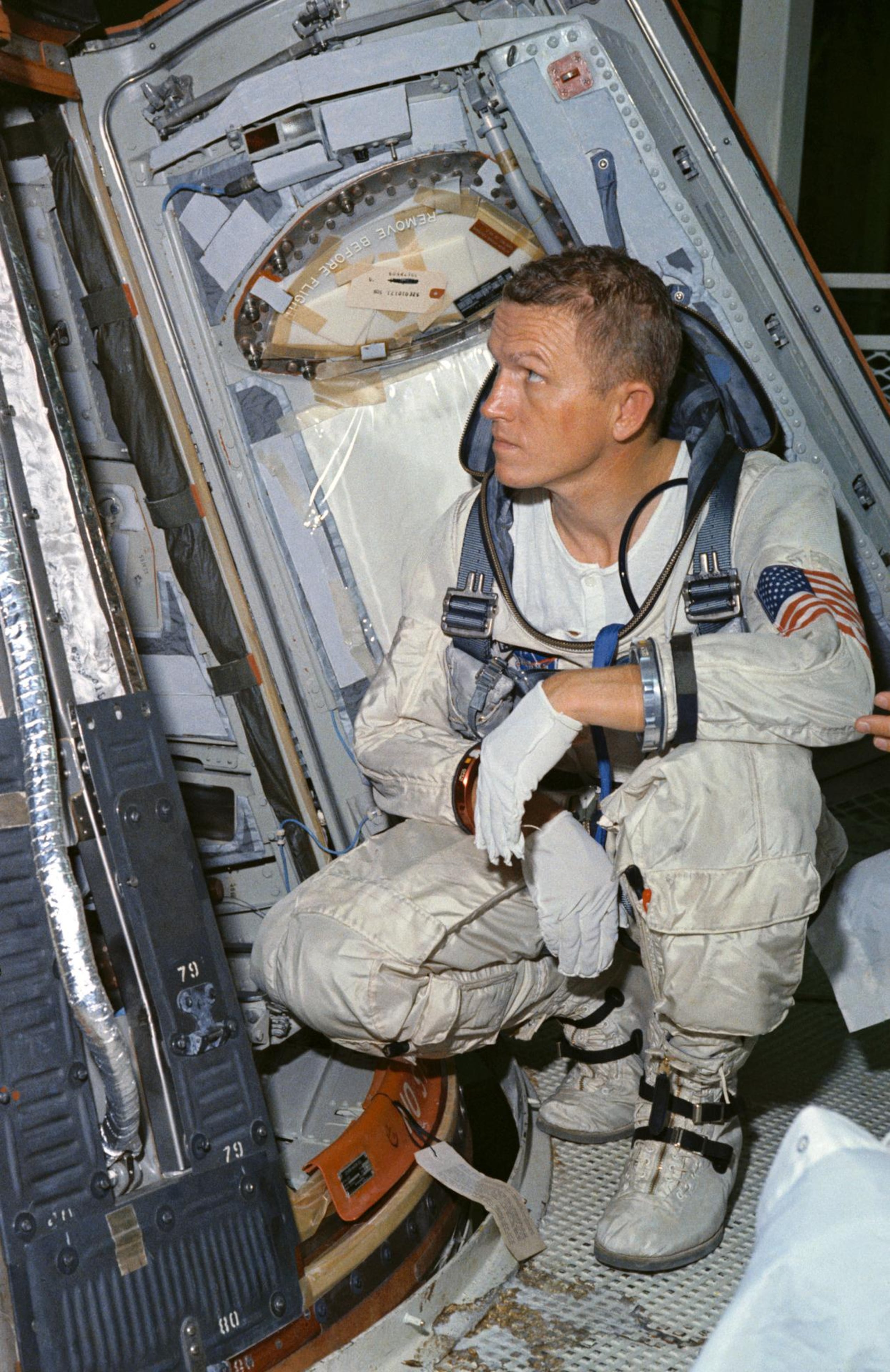 Borman fue el comandante de la misión del Gemini 7 en 1965, y quien reportó el avistamiento.