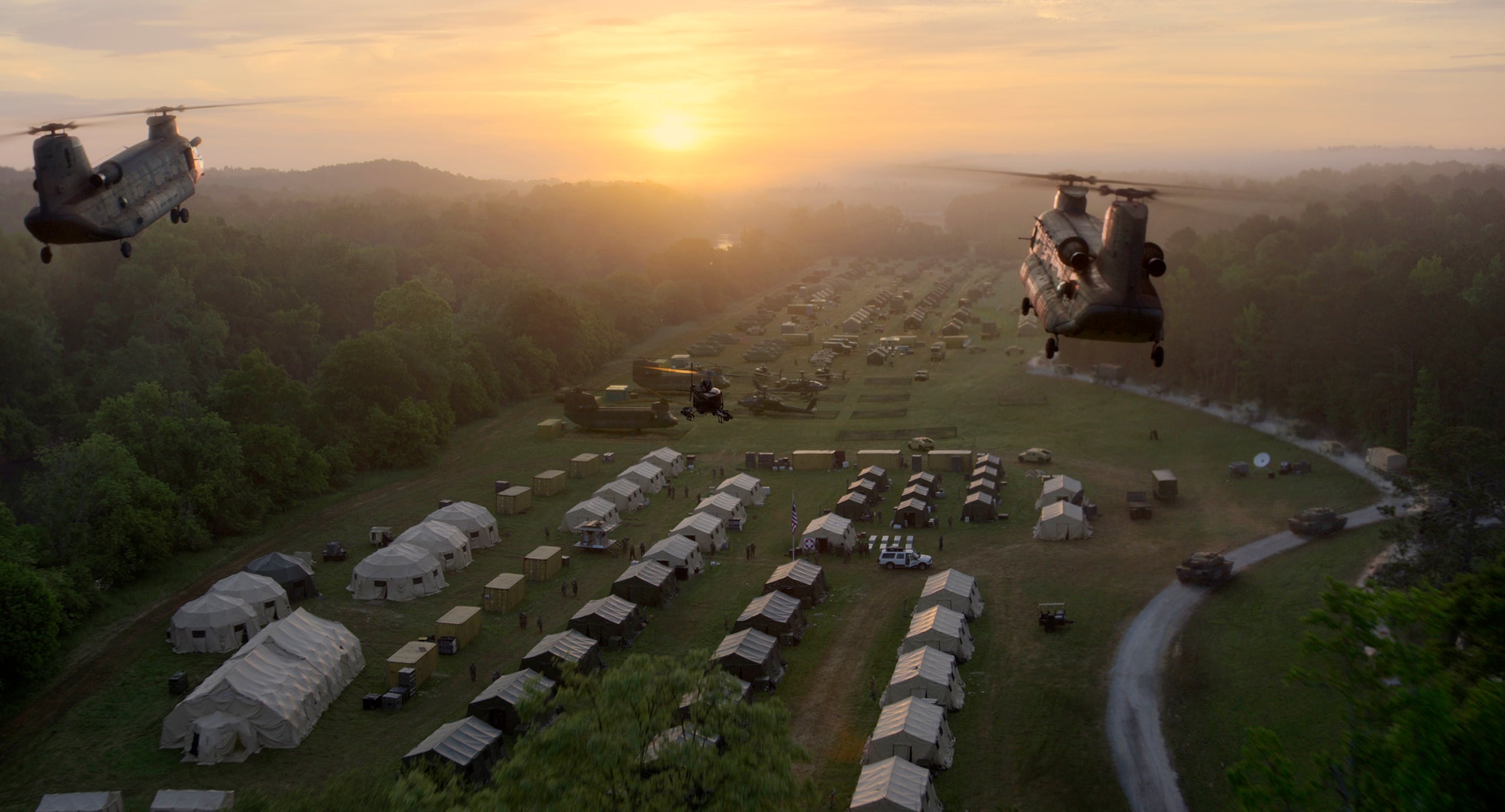 El filme explora las consecuencias de una guerra civil en Estados Unidos.