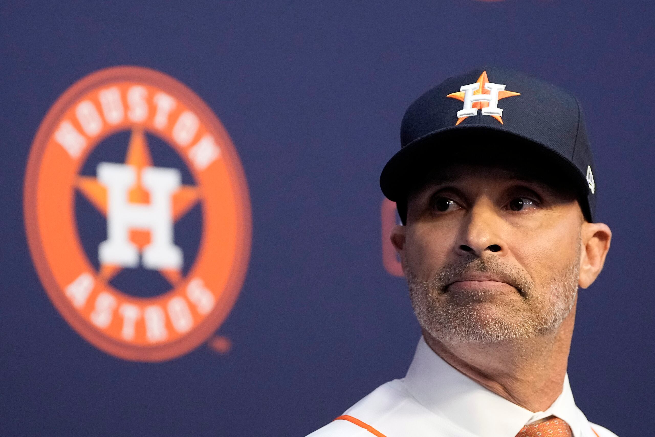 El mánager de los Astros de Houston, Josué Espada.