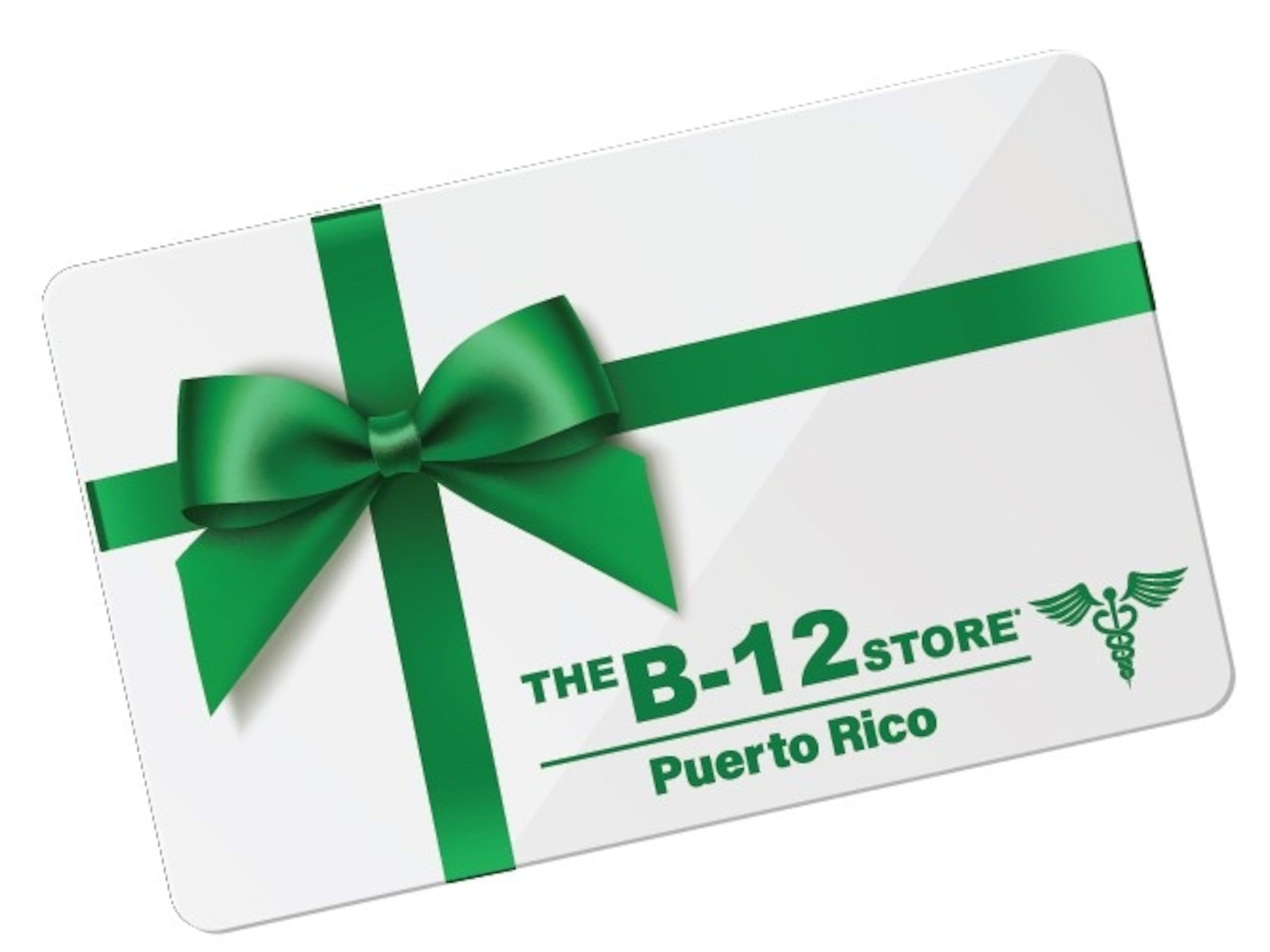 Regala salud con una tarjeta de regalo de The B-12 Store, en The Mall of San Juan, San Patricio Plaza, Mayagüez Mall y Plaza Las Américas.